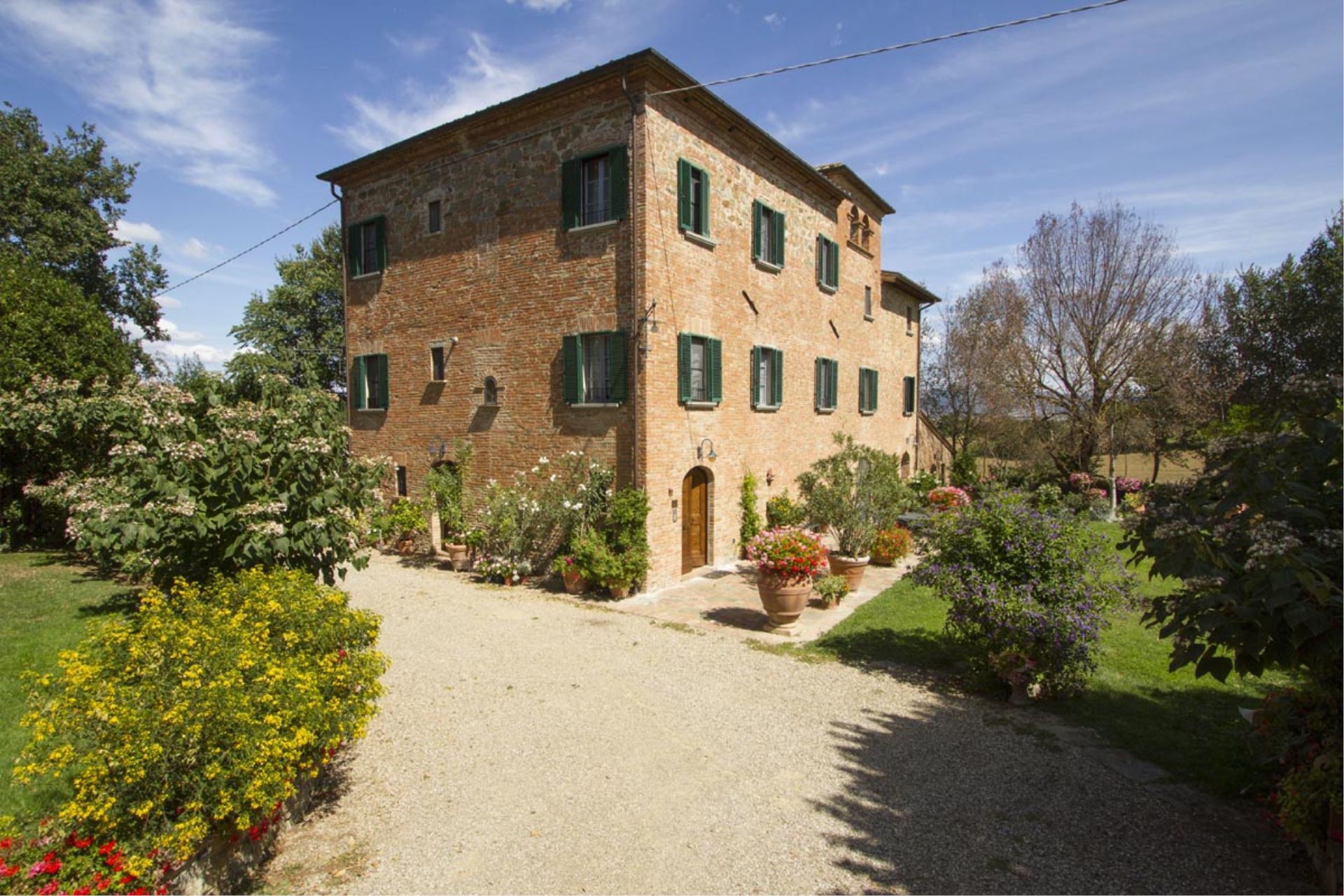 VILLE CON PISCINA VILLA SCANNAGALLO POZZO DELLA CHIANA TOSCANA