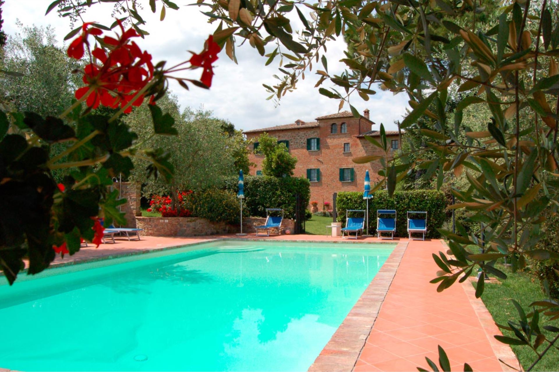 VILLE CON PISCINA VILLA SCANNAGALLO POZZO DELLA CHIANA TOSCANA