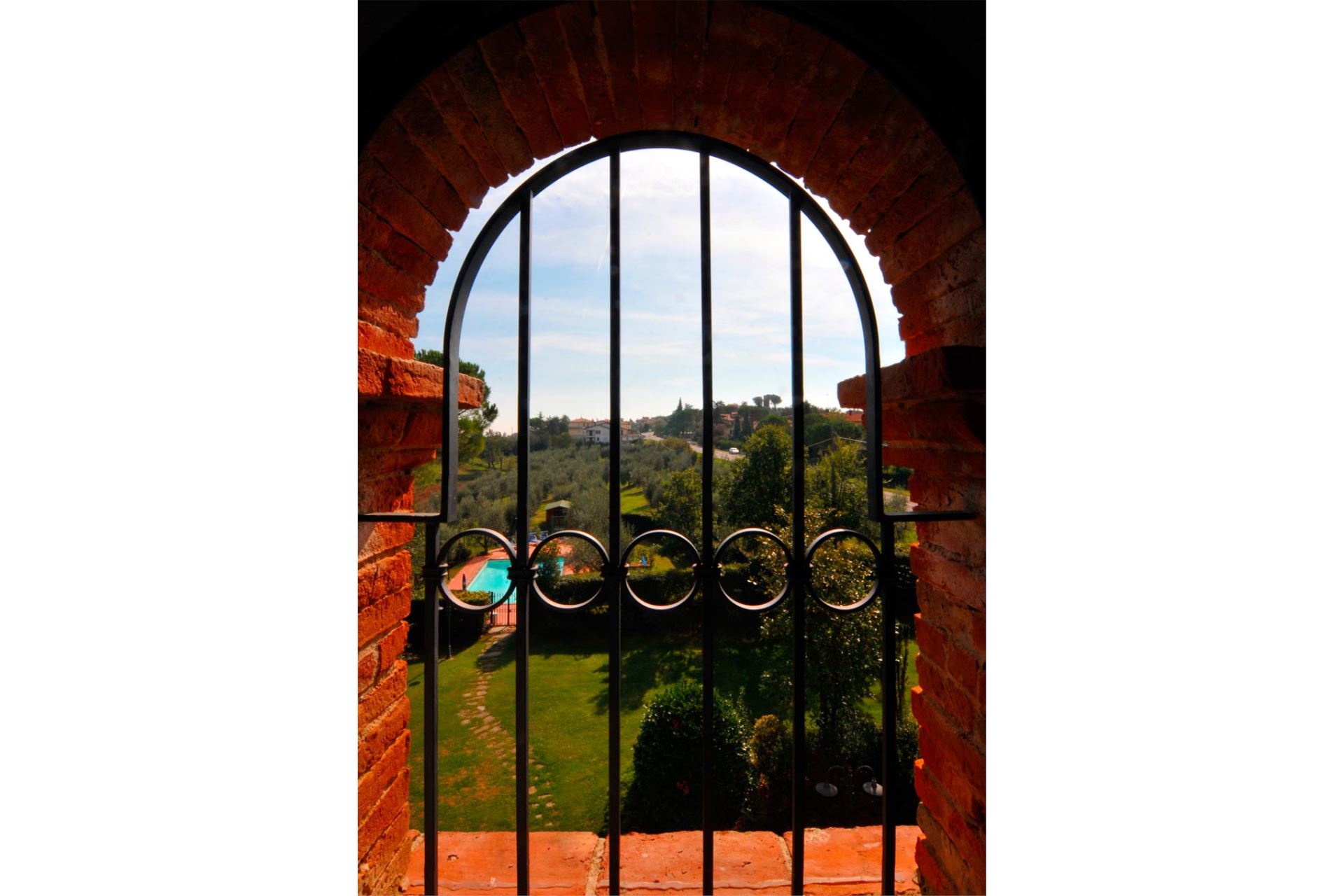 VILLE CON PISCINA VILLA SCANNAGALLO POZZO DELLA CHIANA TOSCANA