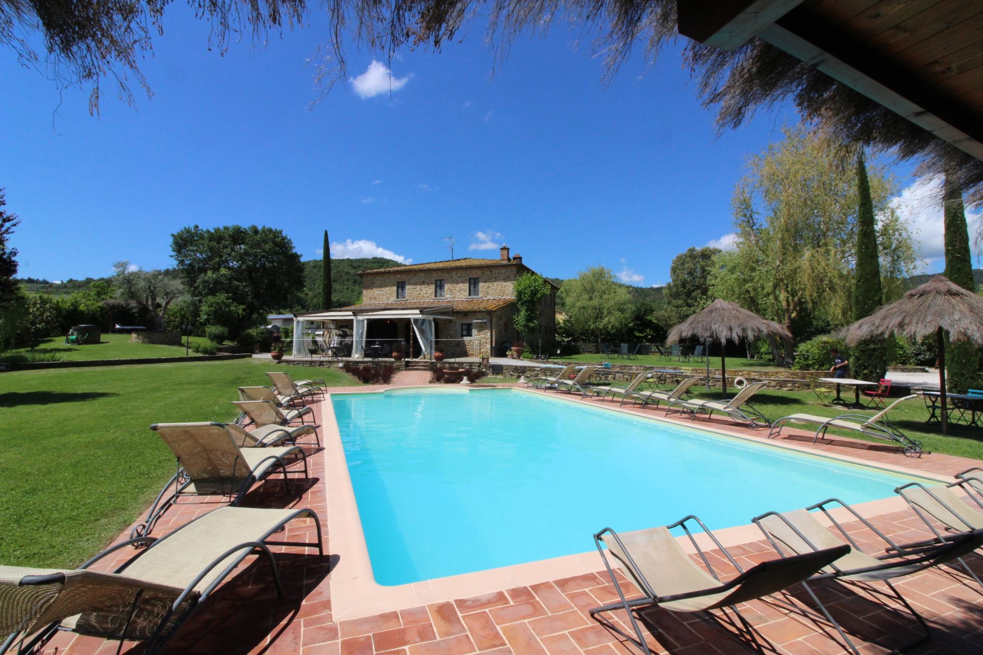 VILLE CON PISCINA LA QUIETE CIVITELLA IN VAL DI CHIANA TOSCANA