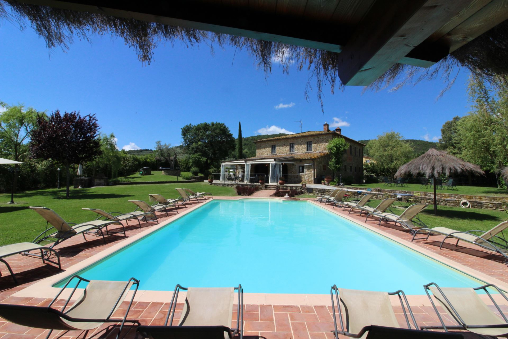 VILLE CON PISCINA LA QUIETE CIVITELLA IN VAL DI CHIANA TOSCANA