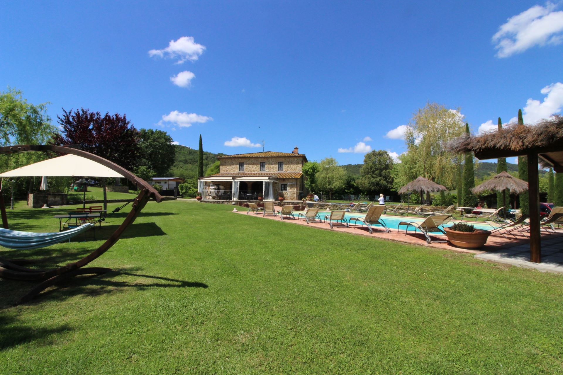 VILLE CON PISCINA LA QUIETE CIVITELLA IN VAL DI CHIANA TOSCANA
