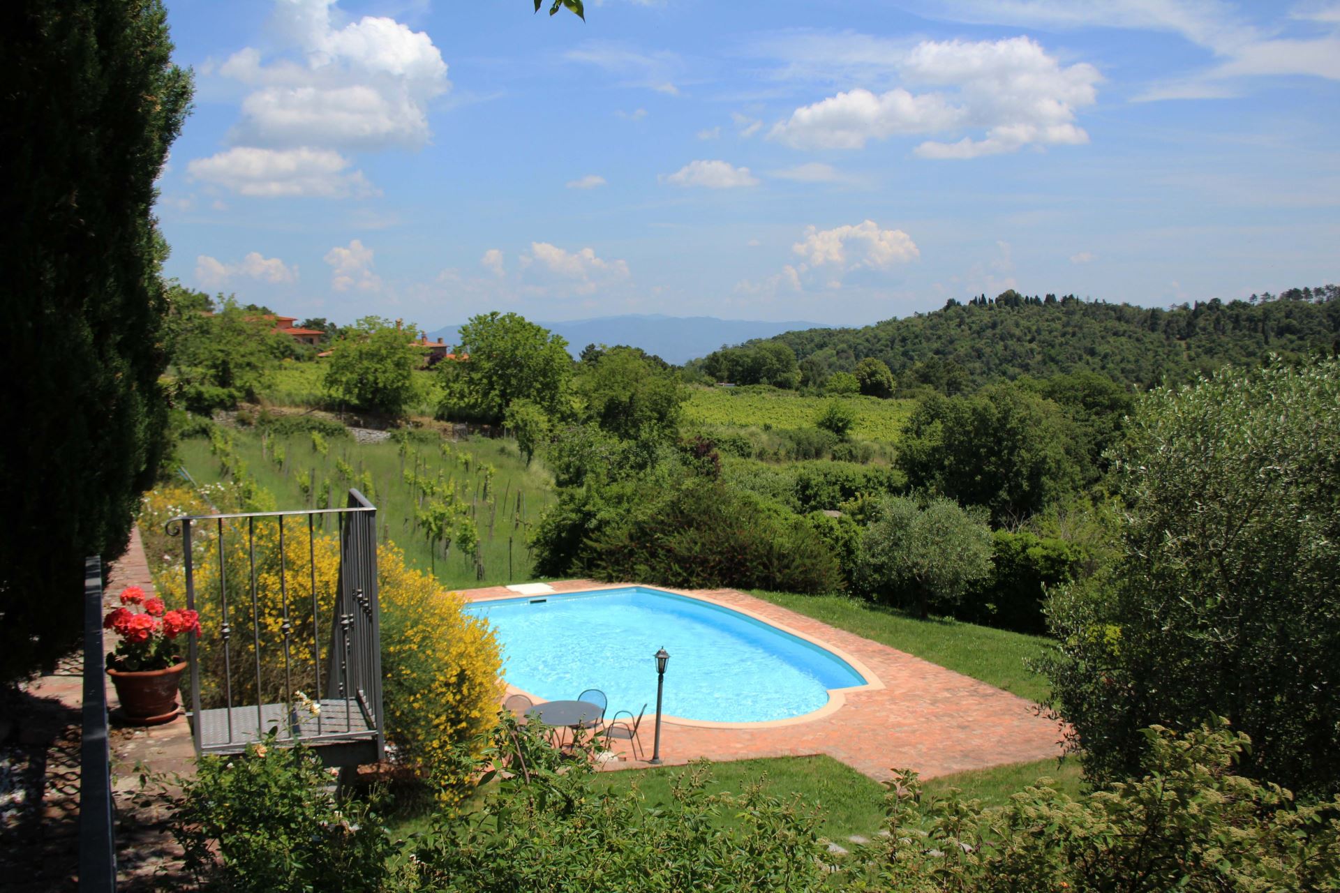 VILLEN MIT POOL PALAZZOLO 6 MONTE SAN SAVINO TOSCANA