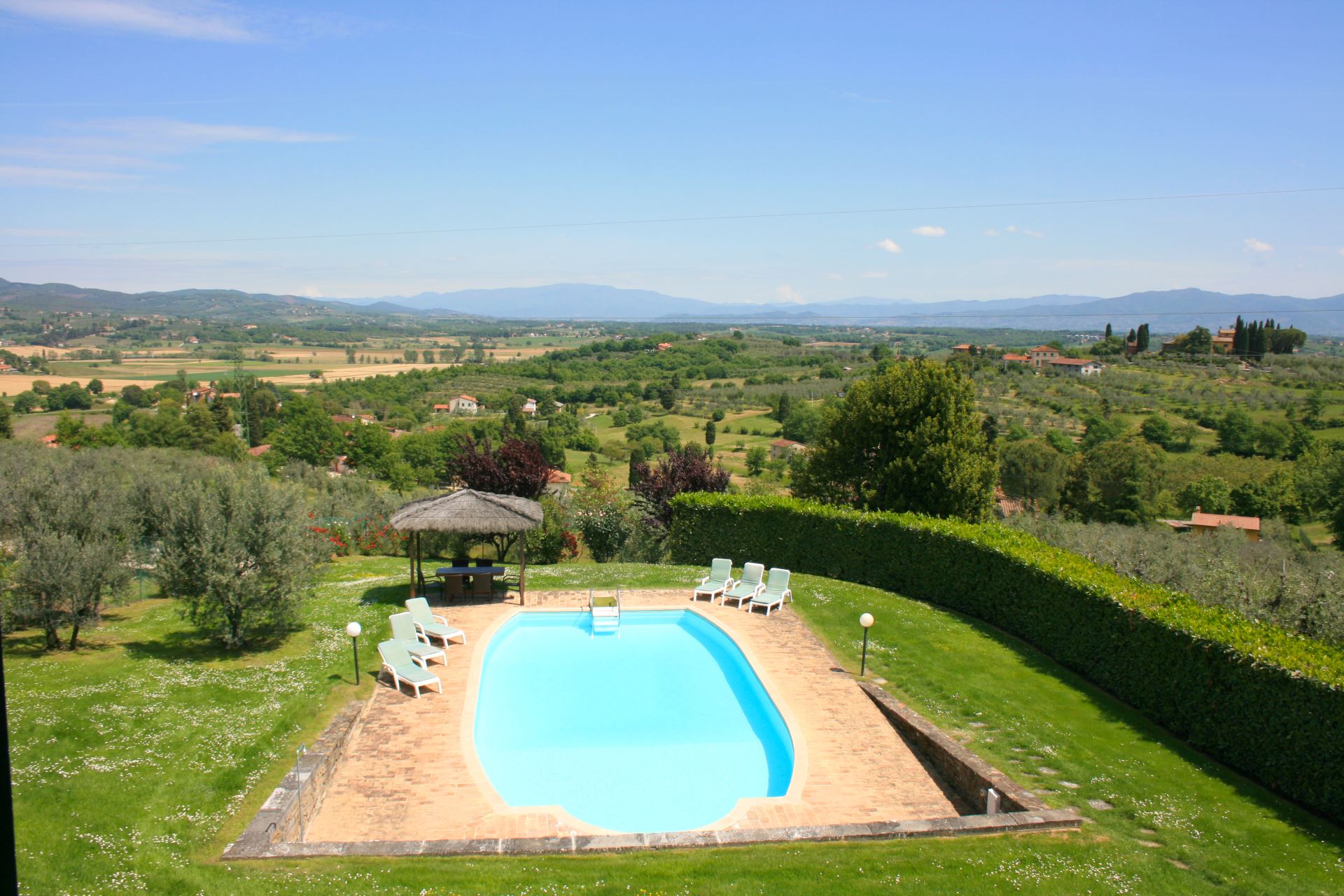 VILLAS WITH POOL SAN LORENZO MONTE SAN SAVINO TOSCANA