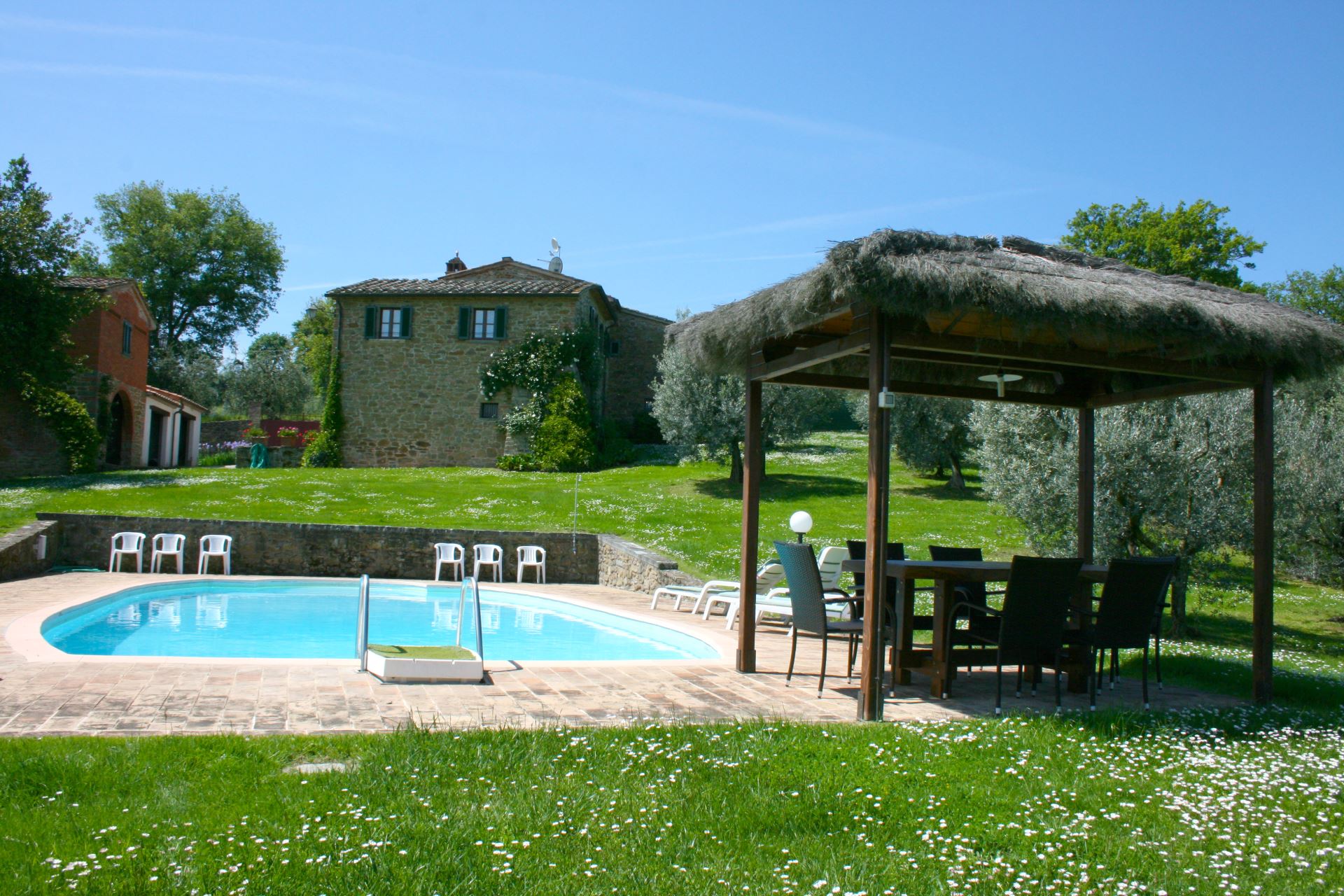 VILLAS WITH POOL SAN LORENZO MONTE SAN SAVINO TOSCANA