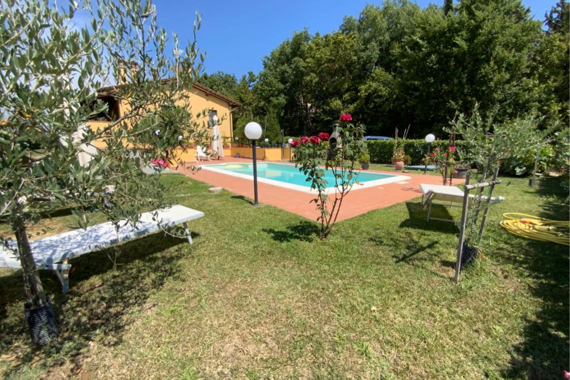 VILLE CON PISCINA LA COSTA MARCIANO TOSCANA