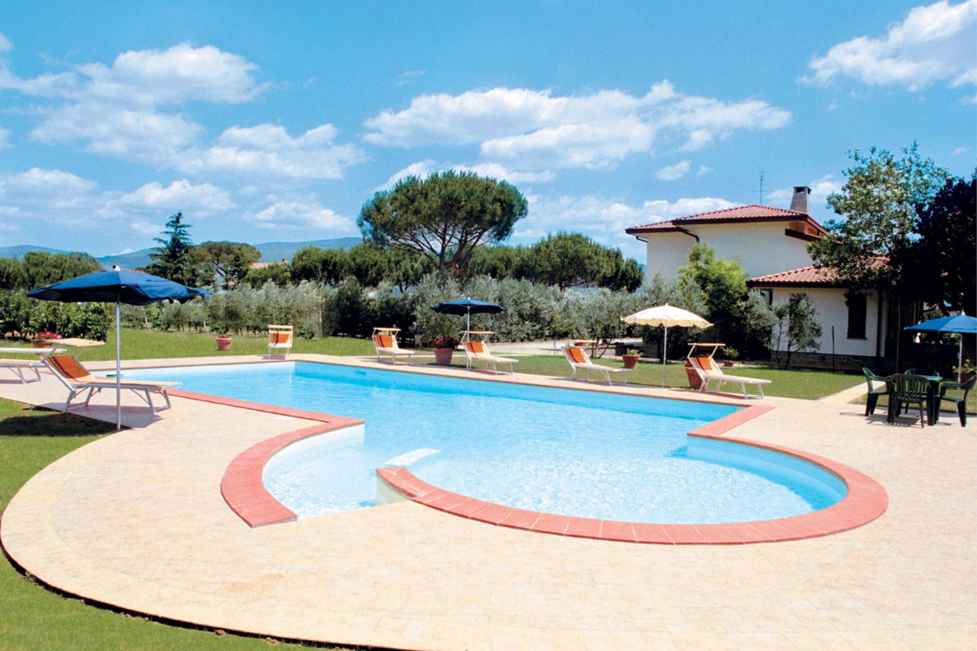 VILLE CON PISCINA VILLA SAN BIAGIO CORTONA TOSCANA