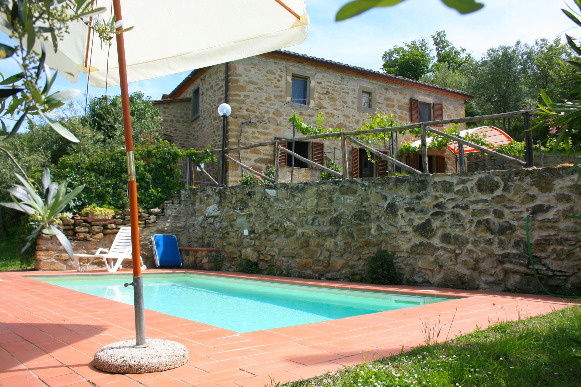 VILLE CON PISCINA SAN EUSEBIO CORTONA TOSCANA