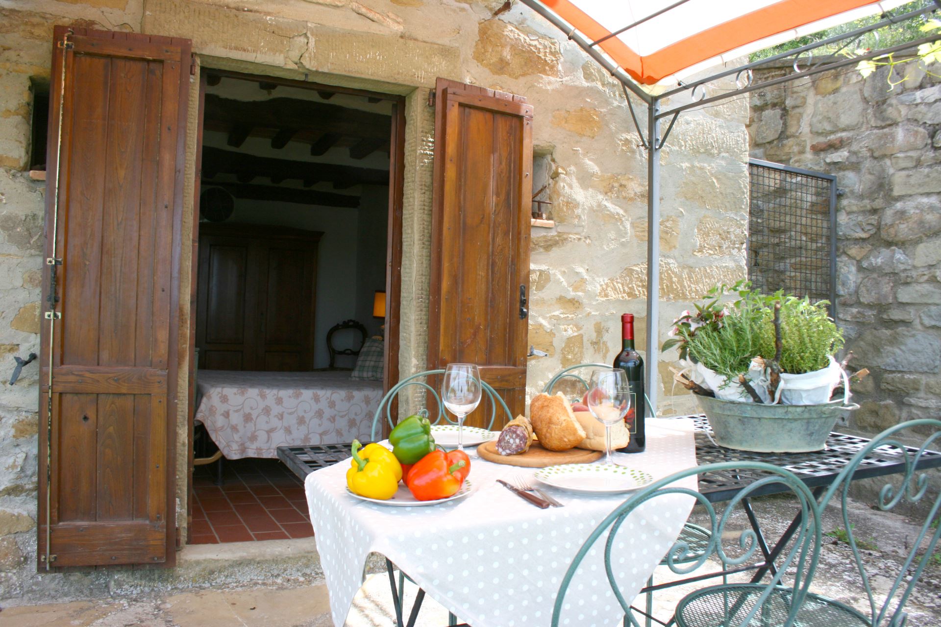 VILLE CON PISCINA SAN EUSEBIO CORTONA TOSCANA