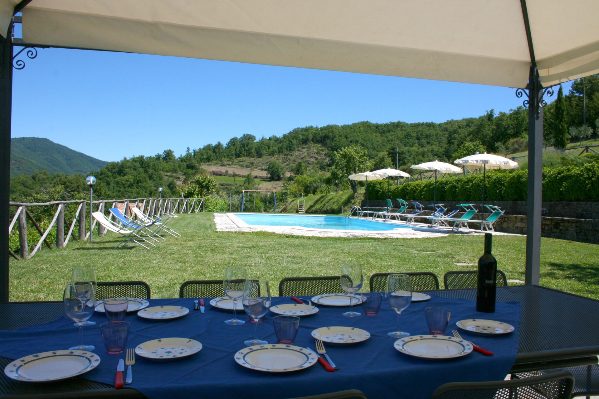 VILLE CON PISCINA BORGO ANTICO 8 CORTONA TOSCANA