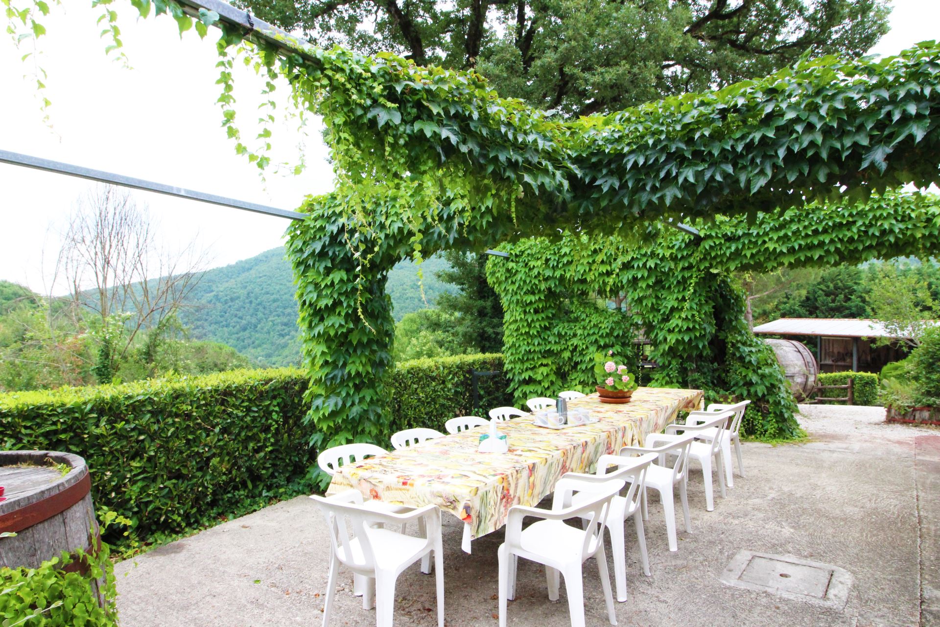 VILLEN MIT POOL CASALE AIOLA CORTONA TOSCANA