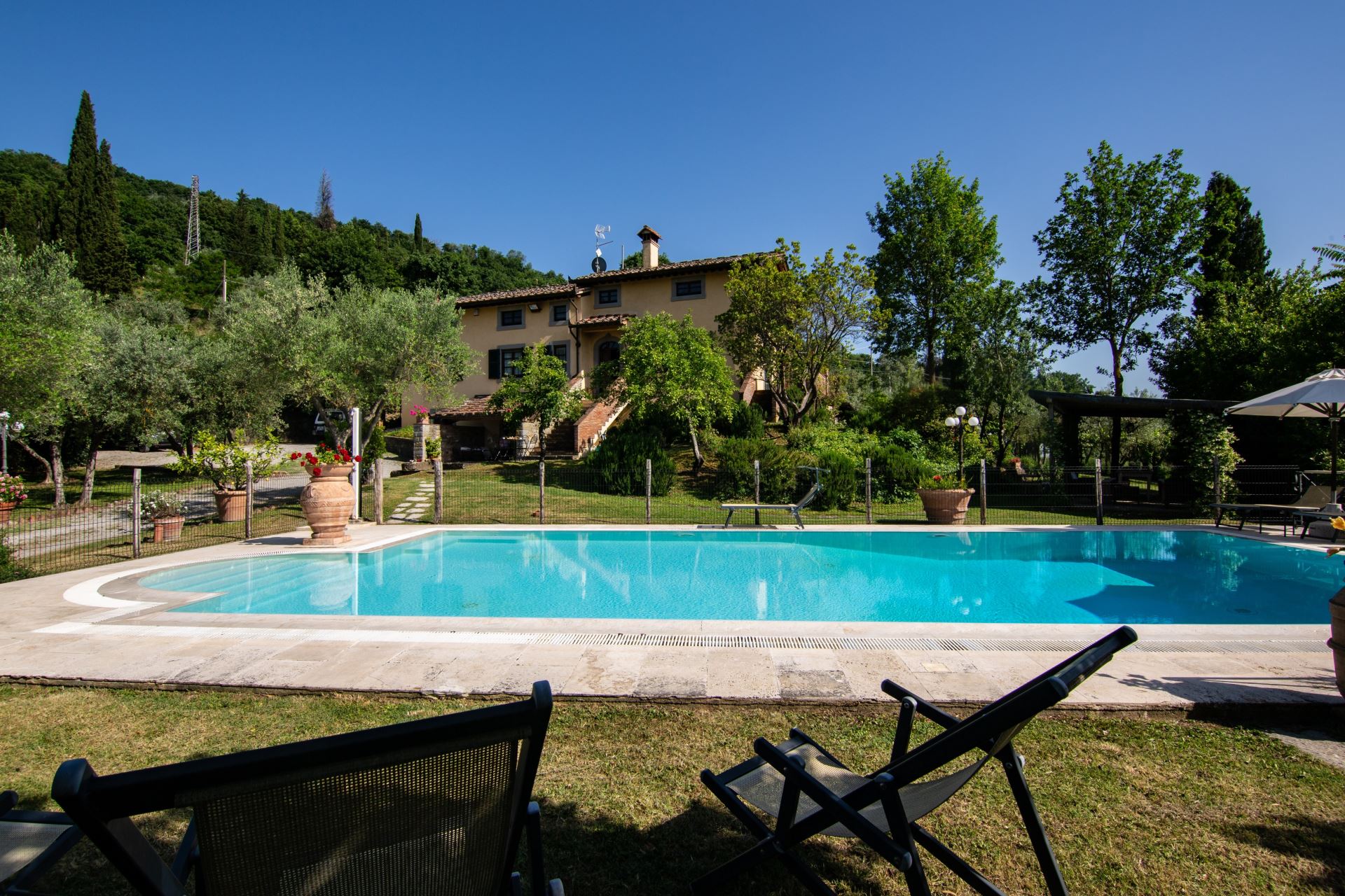 VILLE CON PISCINA VILLA DEGLI OLIVI CASTIGLION FIORENTINO TOSCANA
