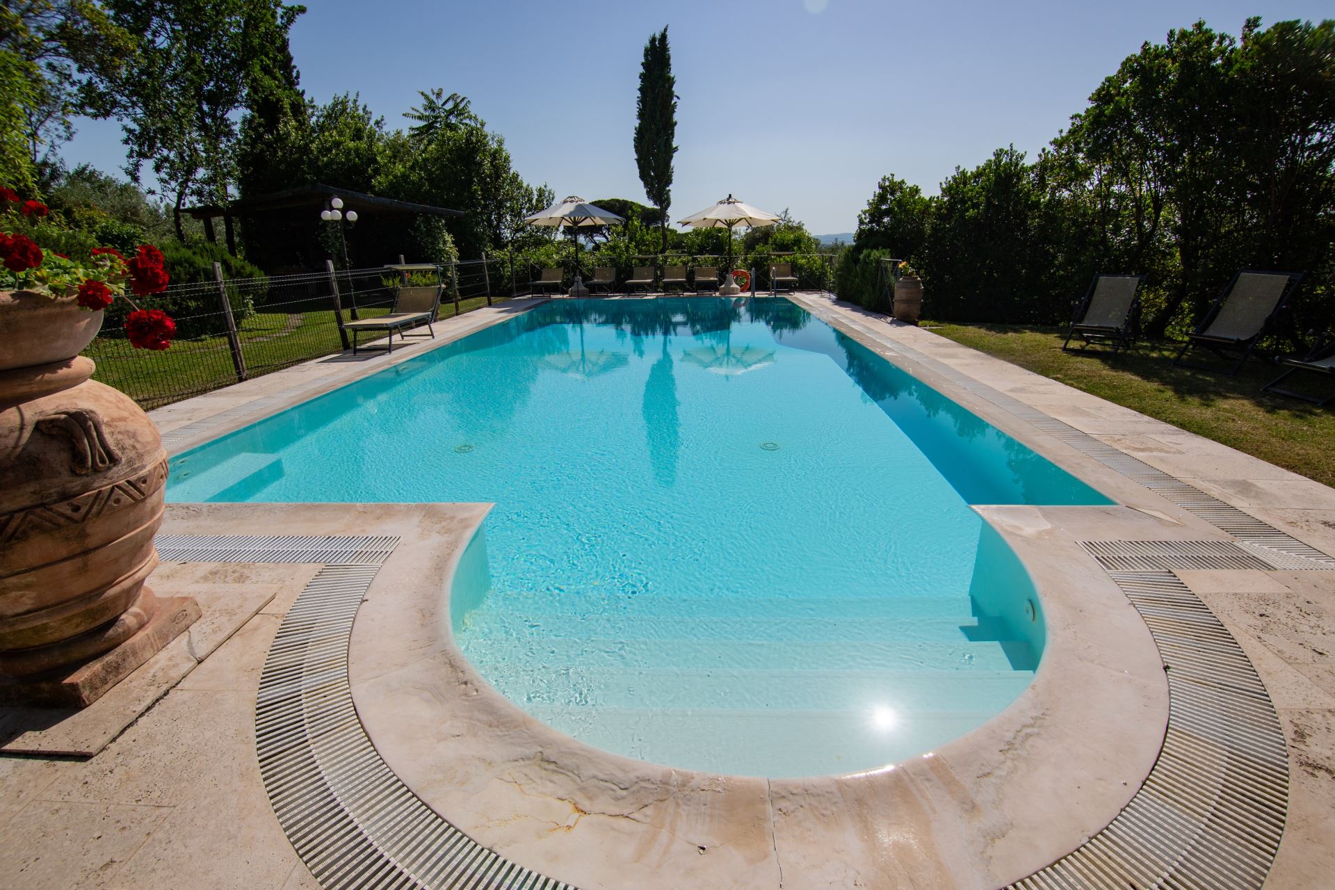VILLE CON PISCINA VILLA DEGLI OLIVI CASTIGLION FIORENTINO TOSCANA