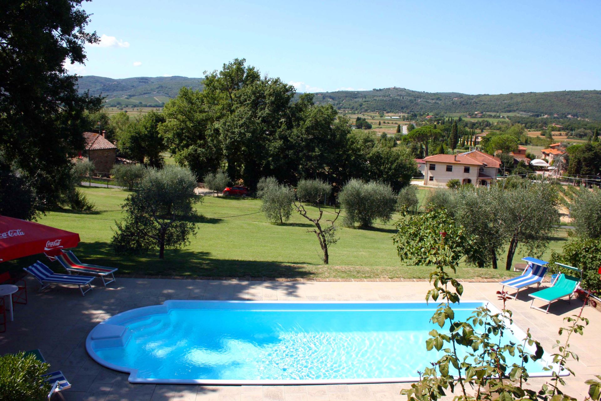 VILLAS WITH POOL CASA FELICE LUCIGNANO TOSCANA
