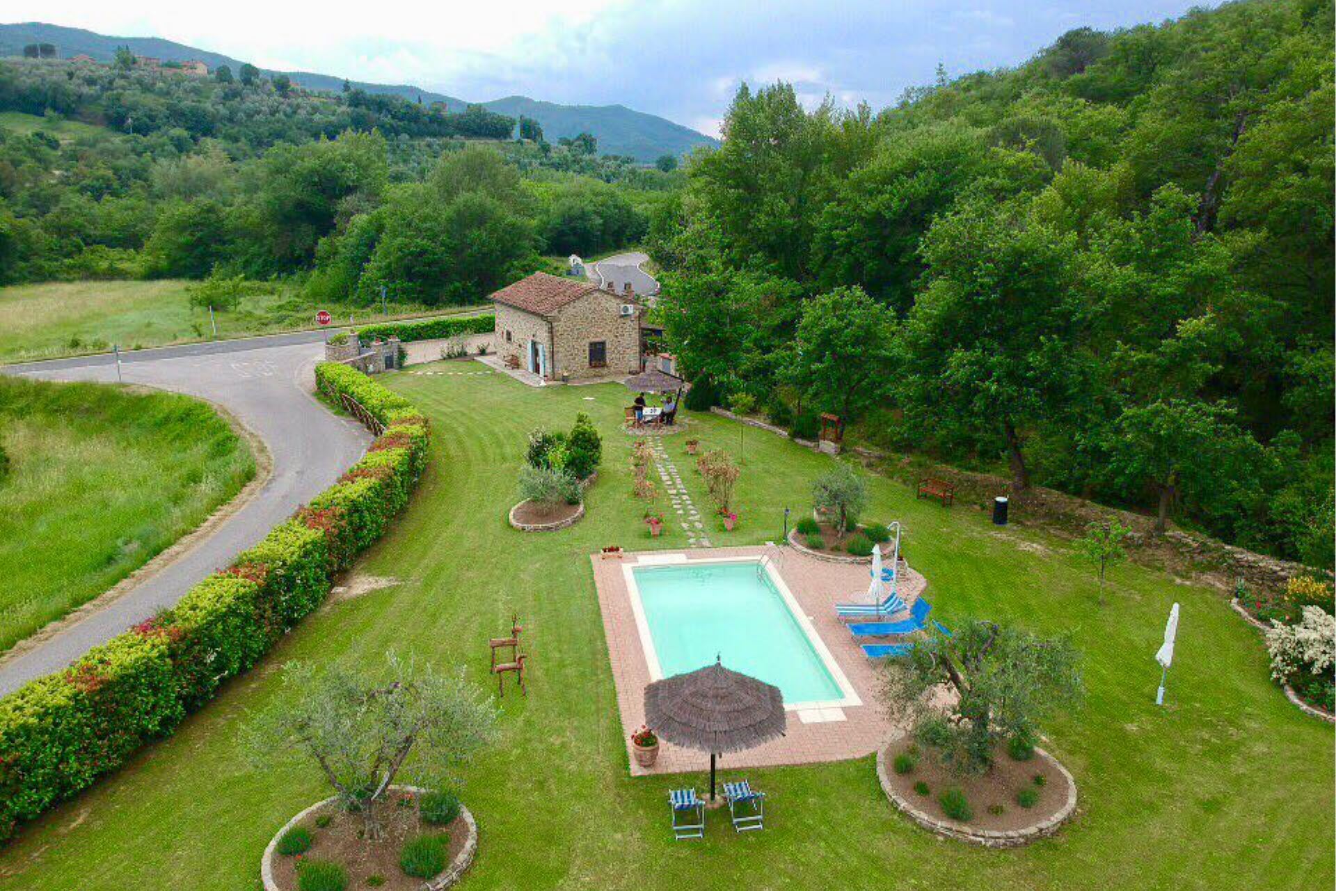 VILLAS WITH POOL LA CASA DI PINO CASTIGLION FIORENTINO TOSCANA