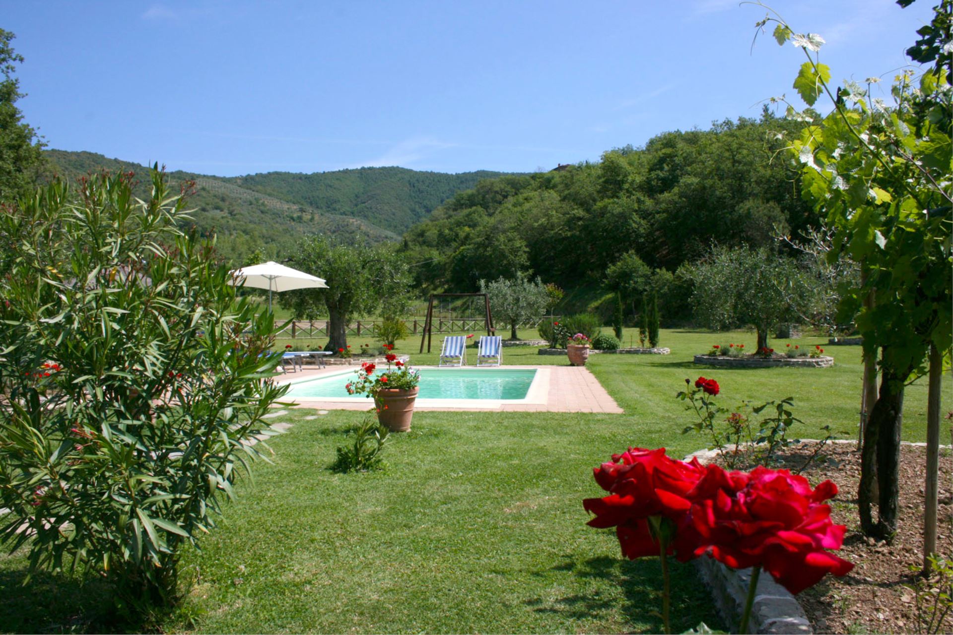 VILLAS WITH POOL LA CASA DI PINO CASTIGLION FIORENTINO TOSCANA
