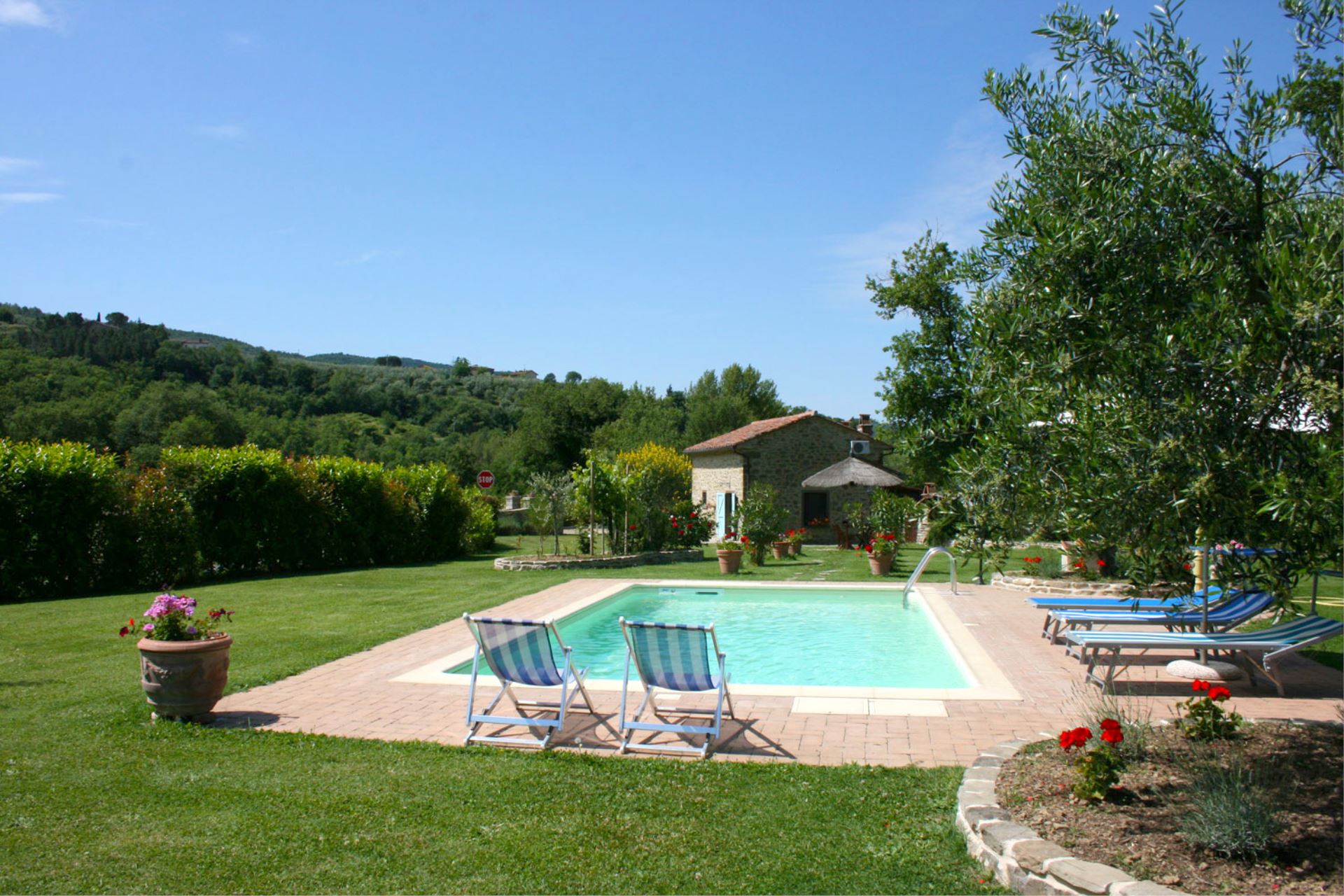 VILLAS WITH POOL LA CASA DI PINO CASTIGLION FIORENTINO TOSCANA
