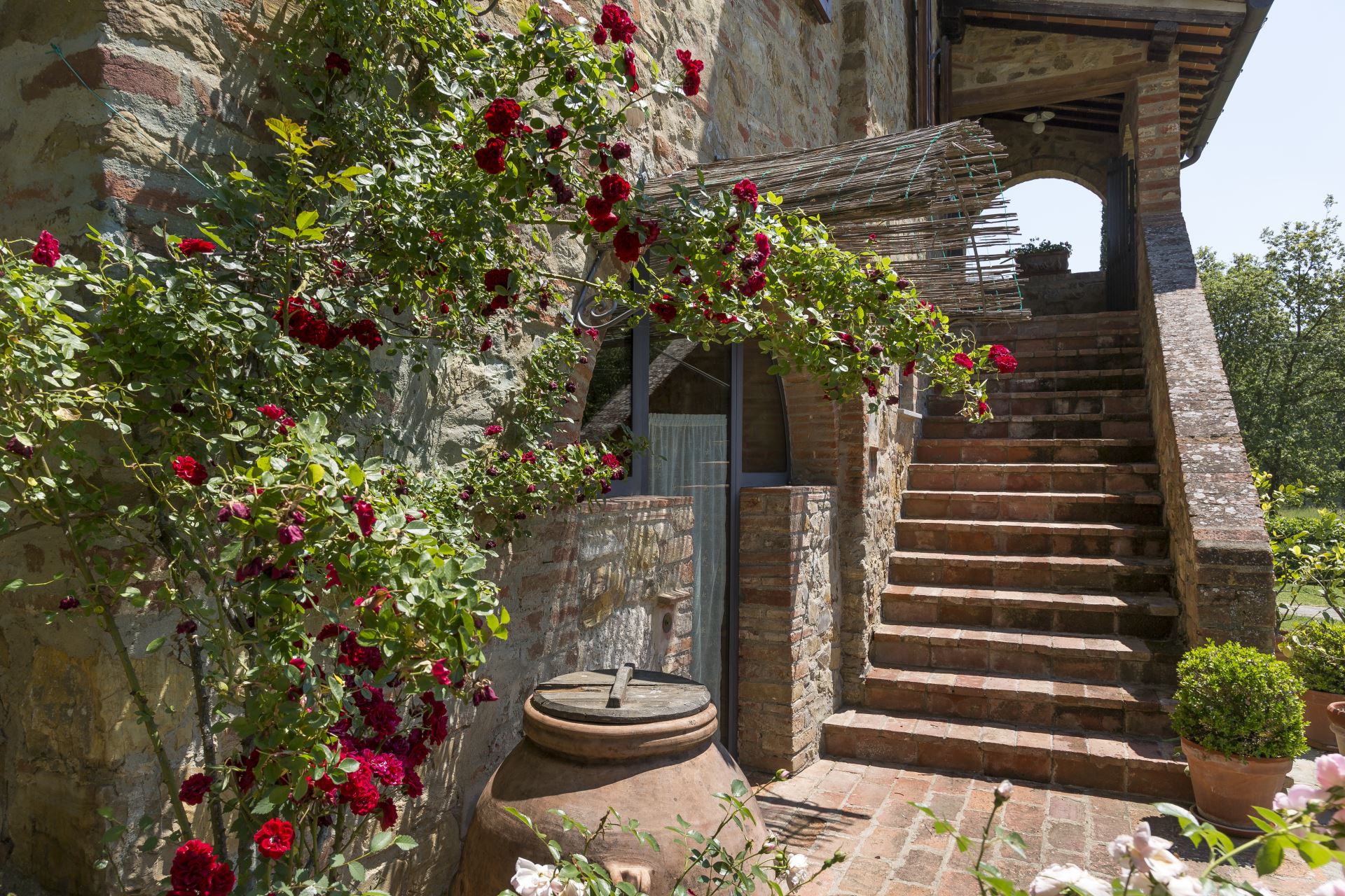 VILLE CON PISCINA VILLA LA SELVA LUCIGNANO TOSCANA