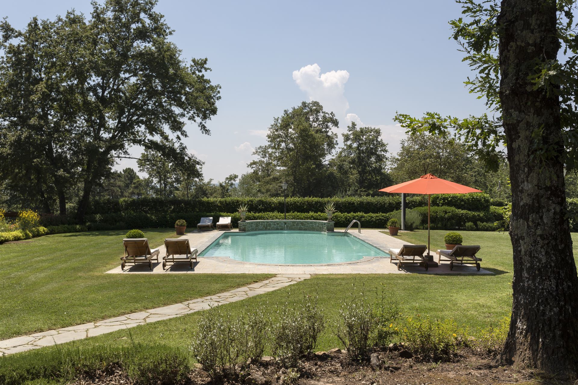 VILLE CON PISCINA VILLA LA SELVA LUCIGNANO TOSCANA