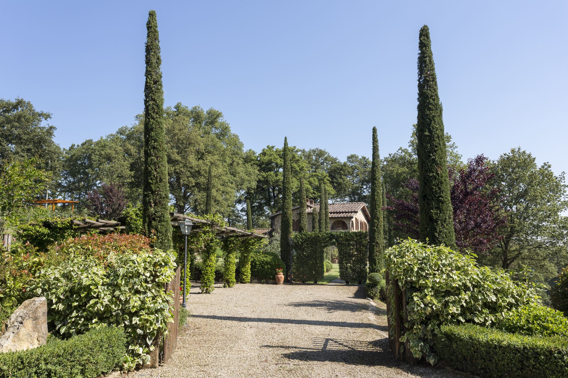VILLE CON PISCINA VILLA LA SELVA LUCIGNANO TOSCANA