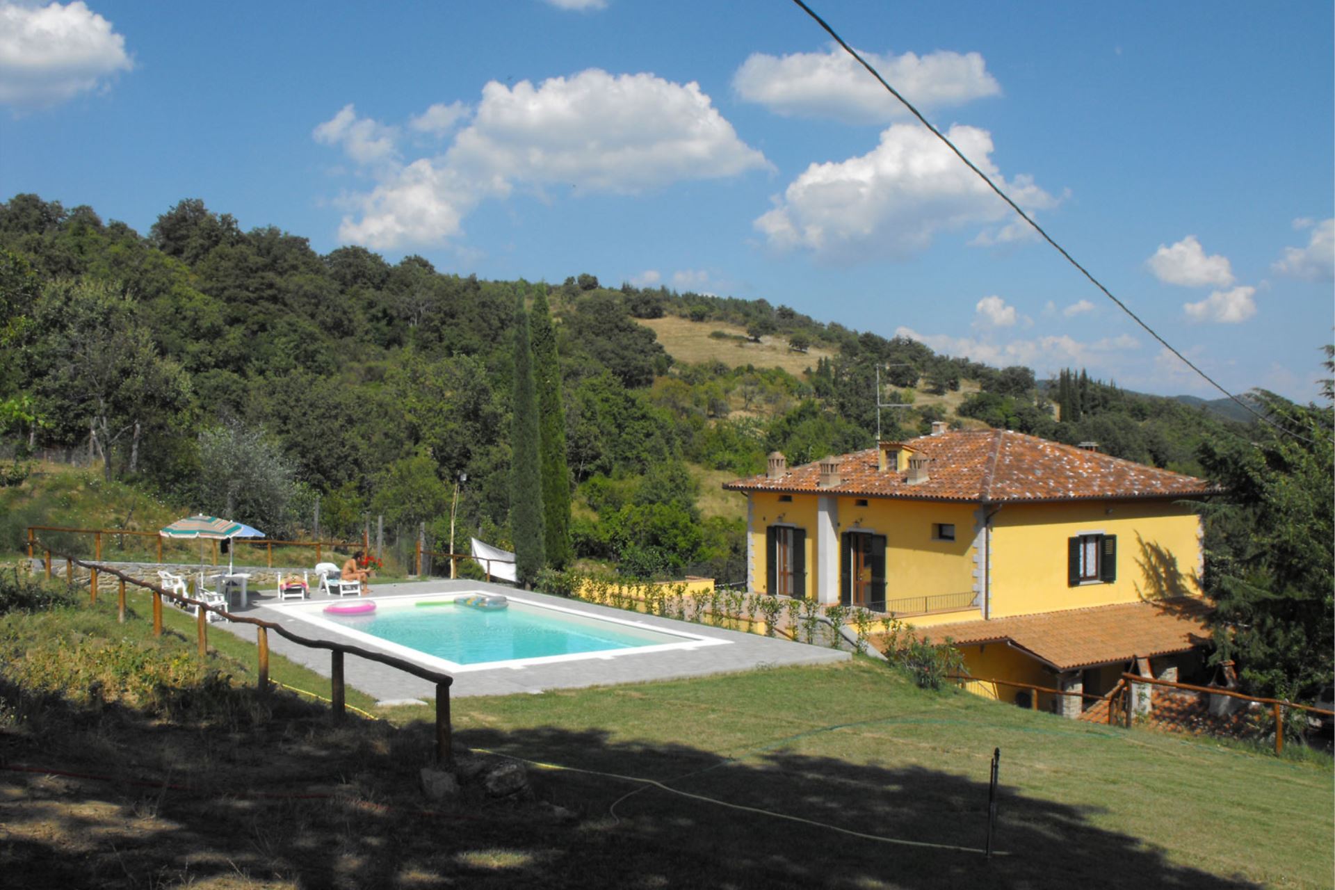 VILLEN MIT POOL CASA CALDESI AREZZO TOSCANA