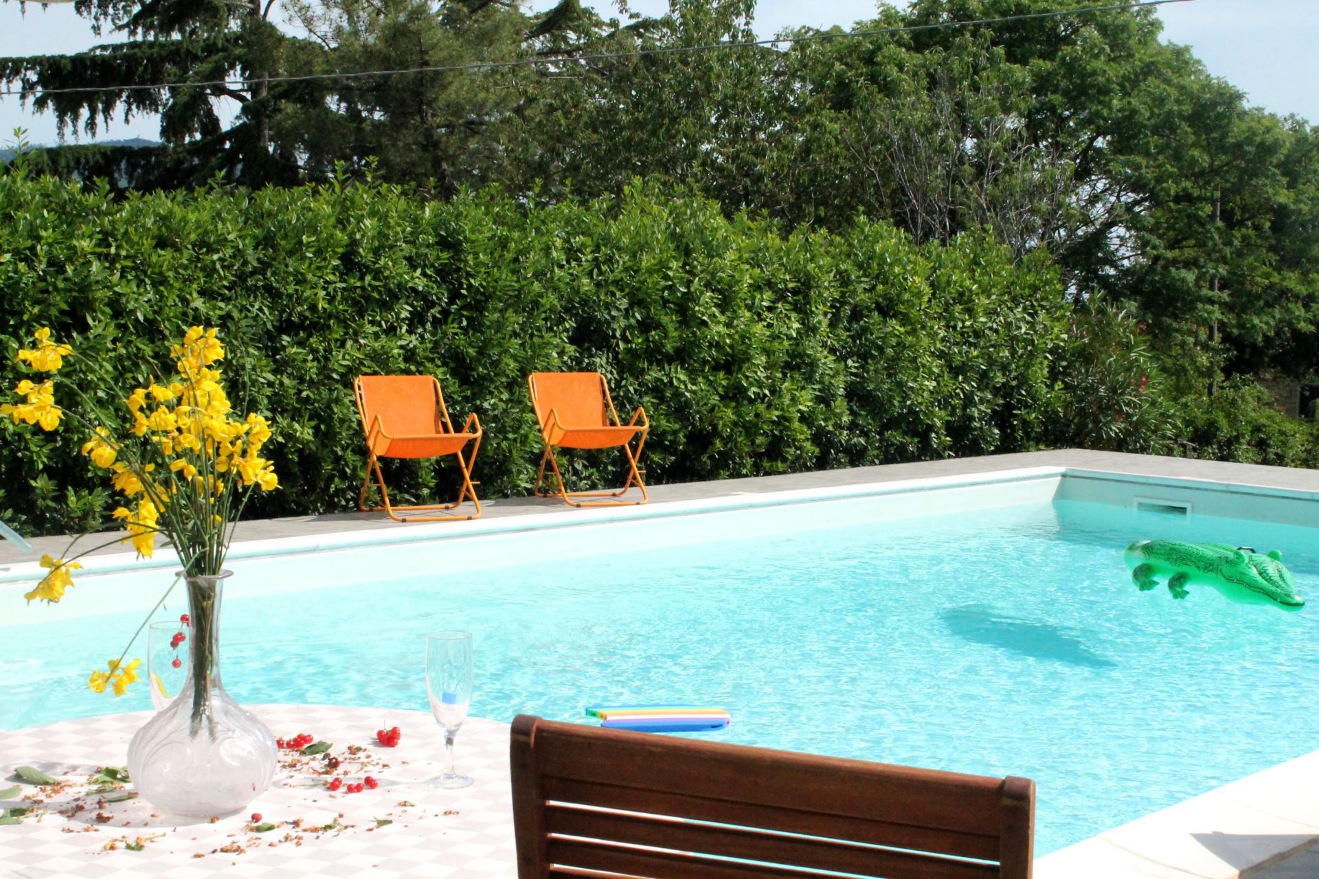 VILLEN MIT POOL CASA CALDESI AREZZO TOSCANA