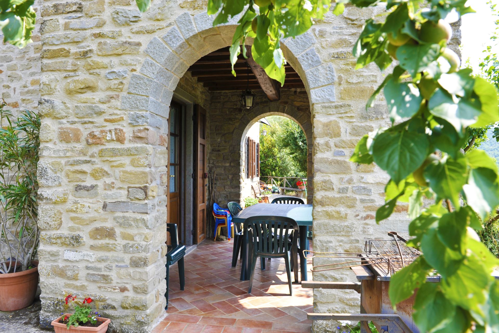 VILLEN MIT POOL CASETTA I CILIEGI CORTONA TOSCANA