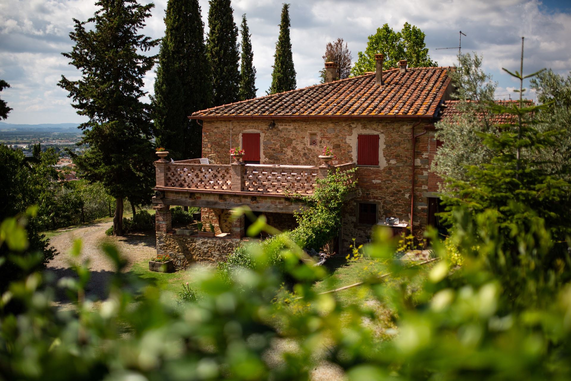 VILLEN MIT POOL CASALE IL TRECENTO CASTIGLION FIORENTINO TOSCANA