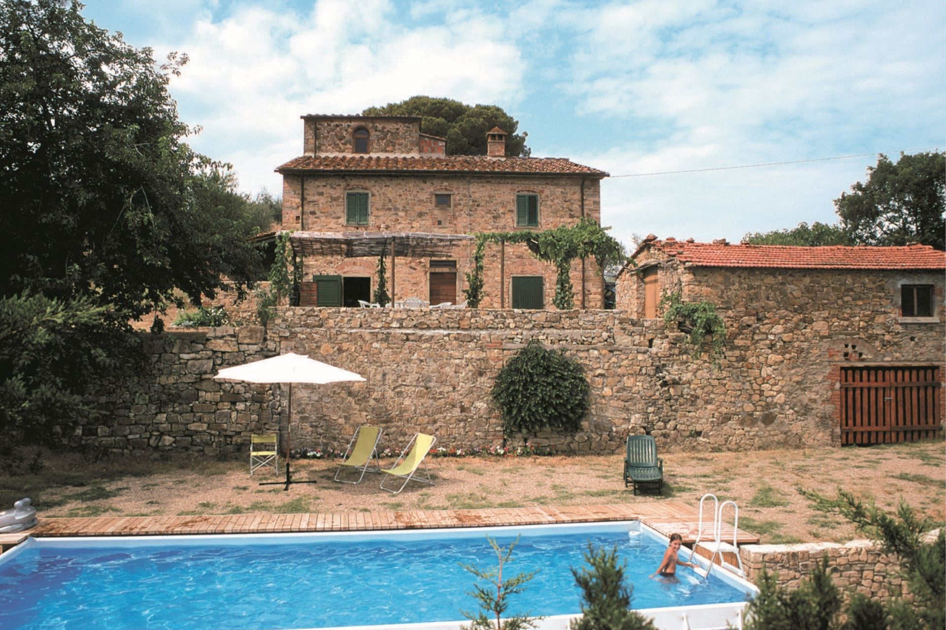 VILLAS AVEC PISCINE CASA ROSSA CAPOLONA TOSCANA