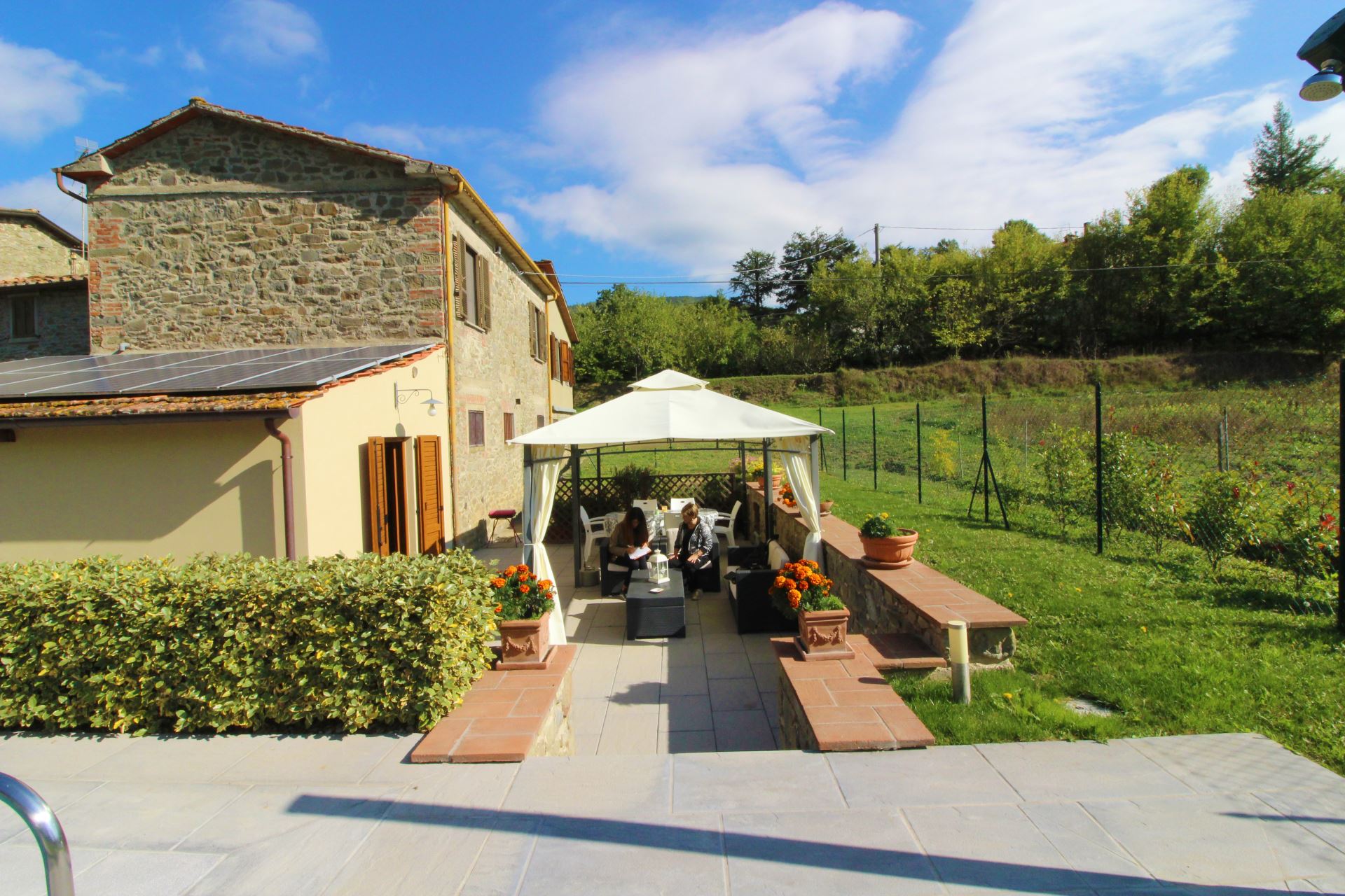 VILLEN MIT POOL ANTICO MULINO AREZZO TOSCANA