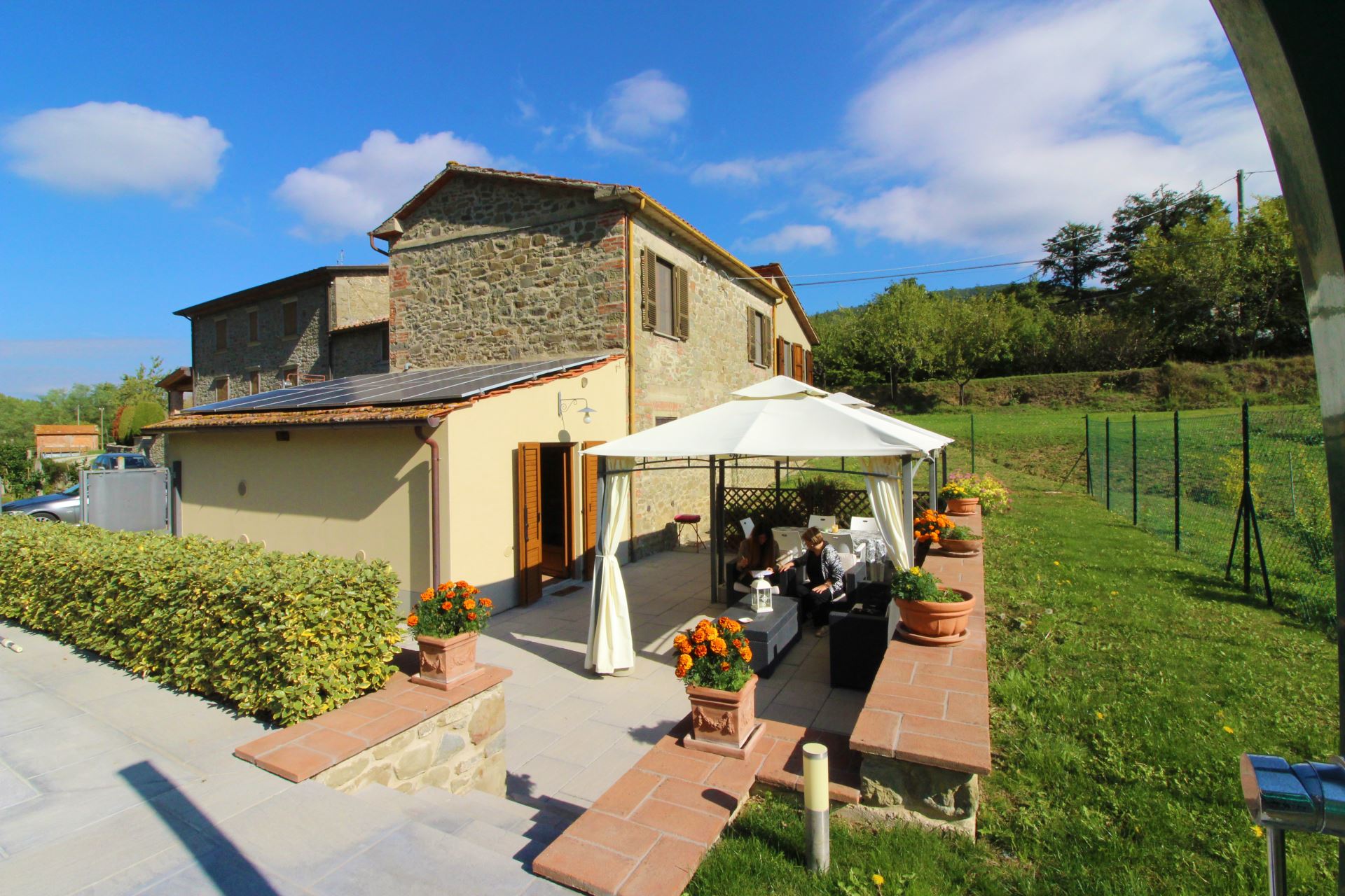 VILLEN MIT POOL ANTICO MULINO AREZZO TOSCANA