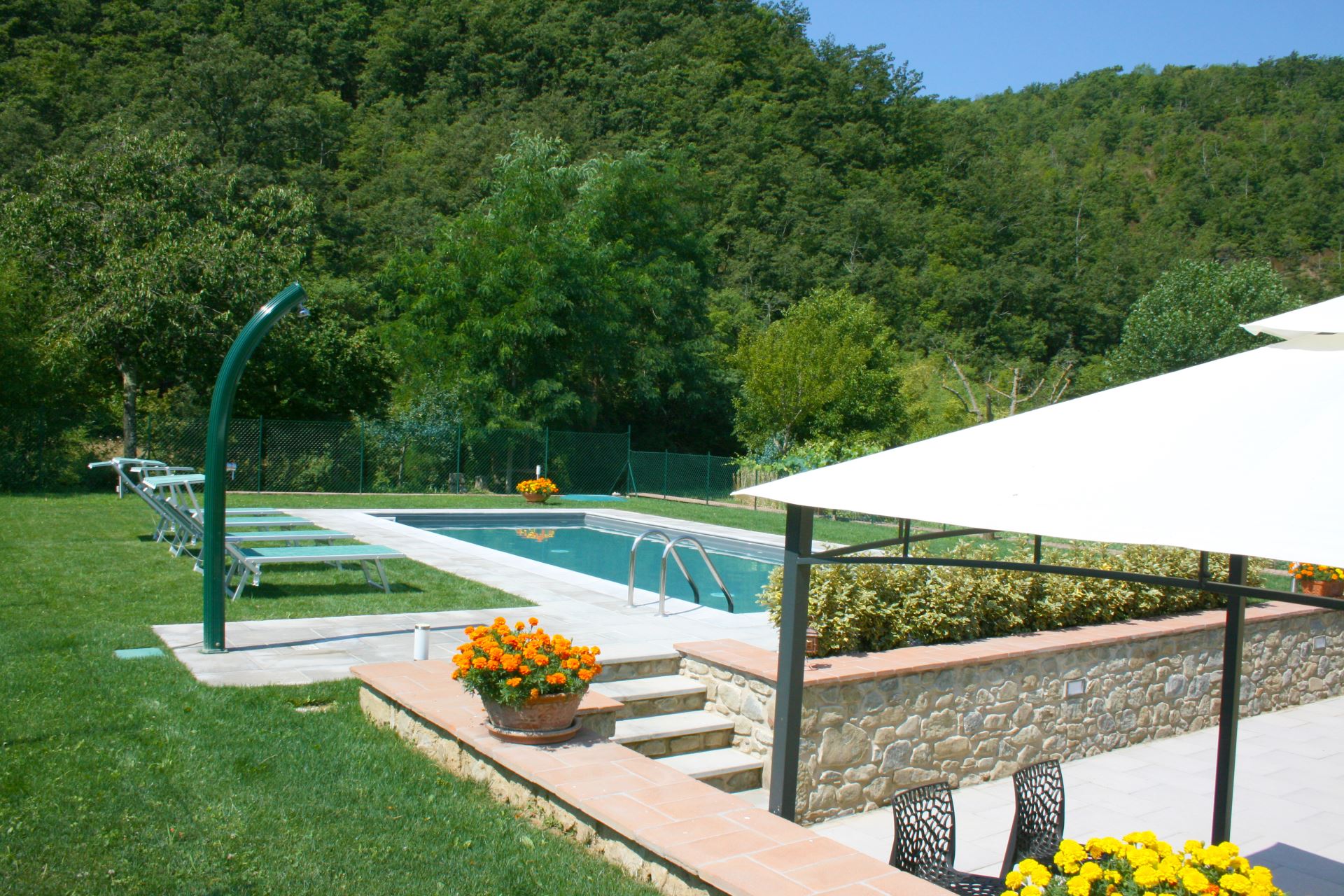 VILLEN MIT POOL ANTICO MULINO AREZZO TOSCANA