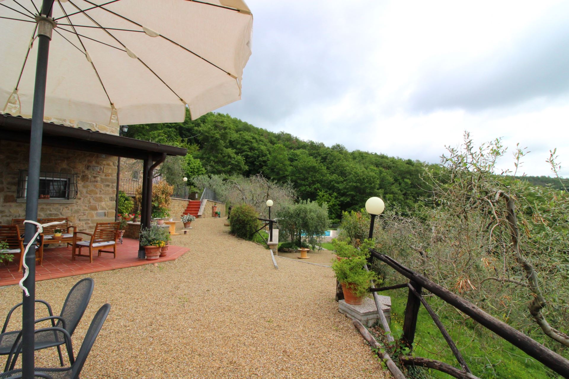VILLAS AVEC PISCINE CA DI VESTRO 6 LORO CIUFFENNA TOSCANA