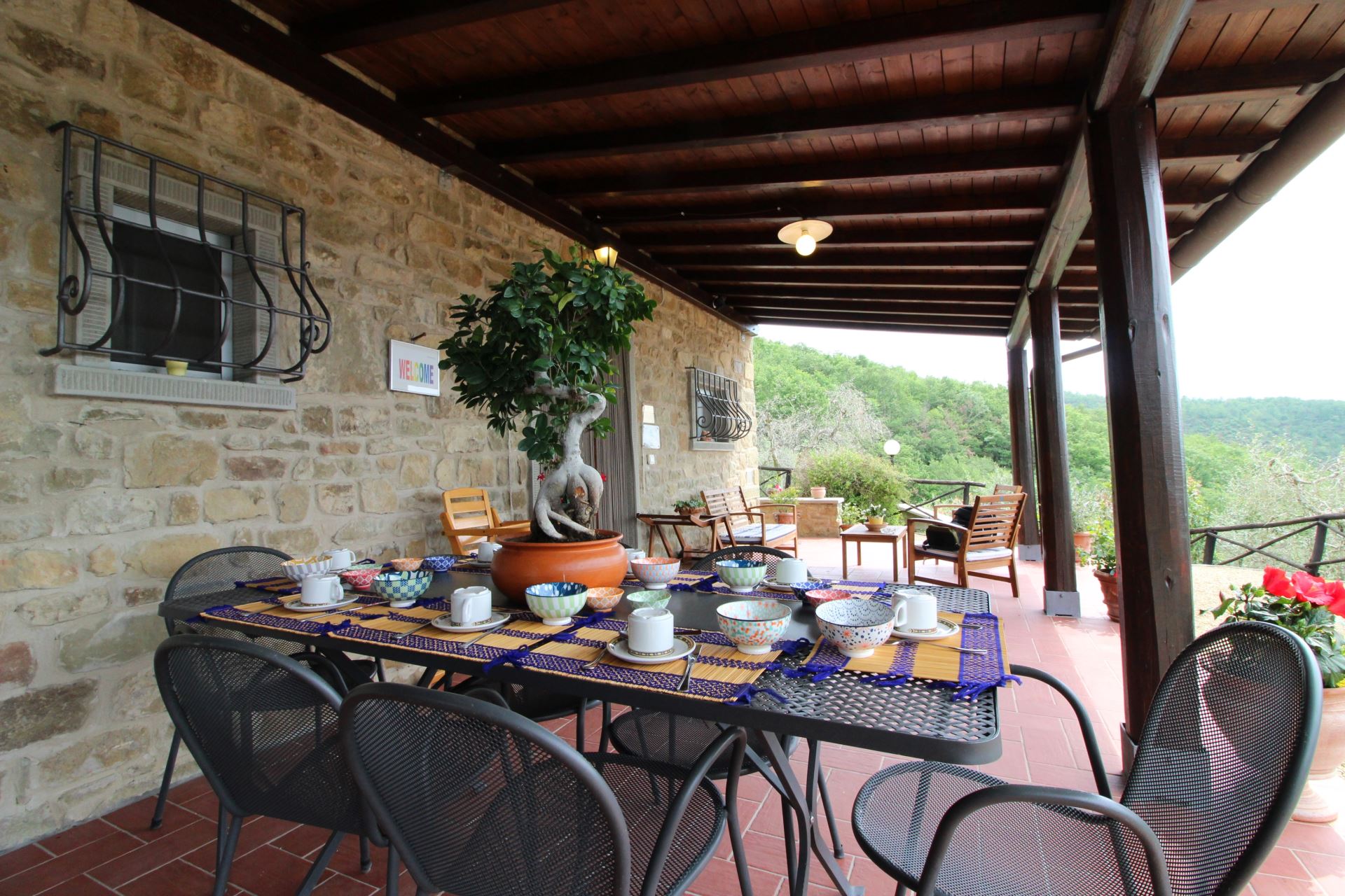VILLAS AVEC PISCINE CA DI VESTRO 6 LORO CIUFFENNA TOSCANA