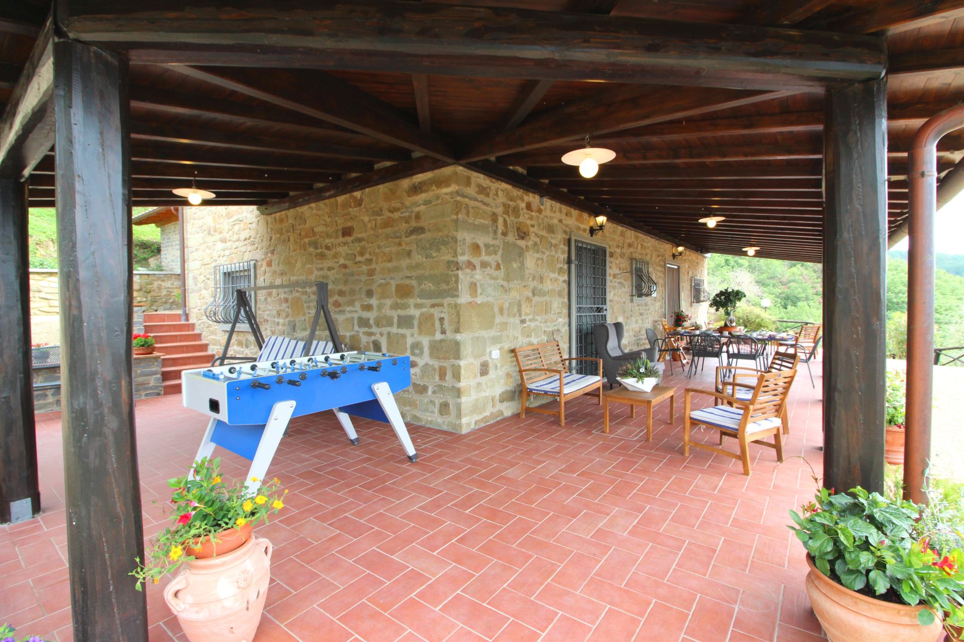 VILLAS AVEC PISCINE CA DI VESTRO 6 LORO CIUFFENNA TOSCANA
