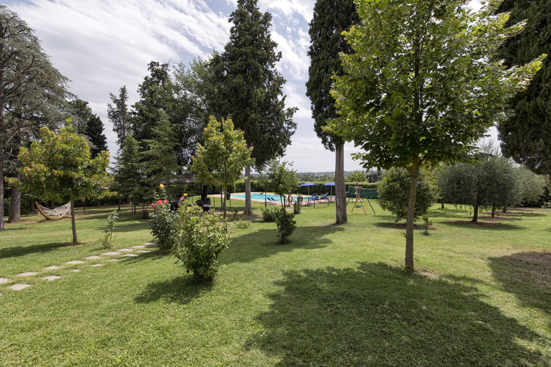 VILLE CON PISCINA VILLA LA COLOMBAIA CORTONA TOSCANA