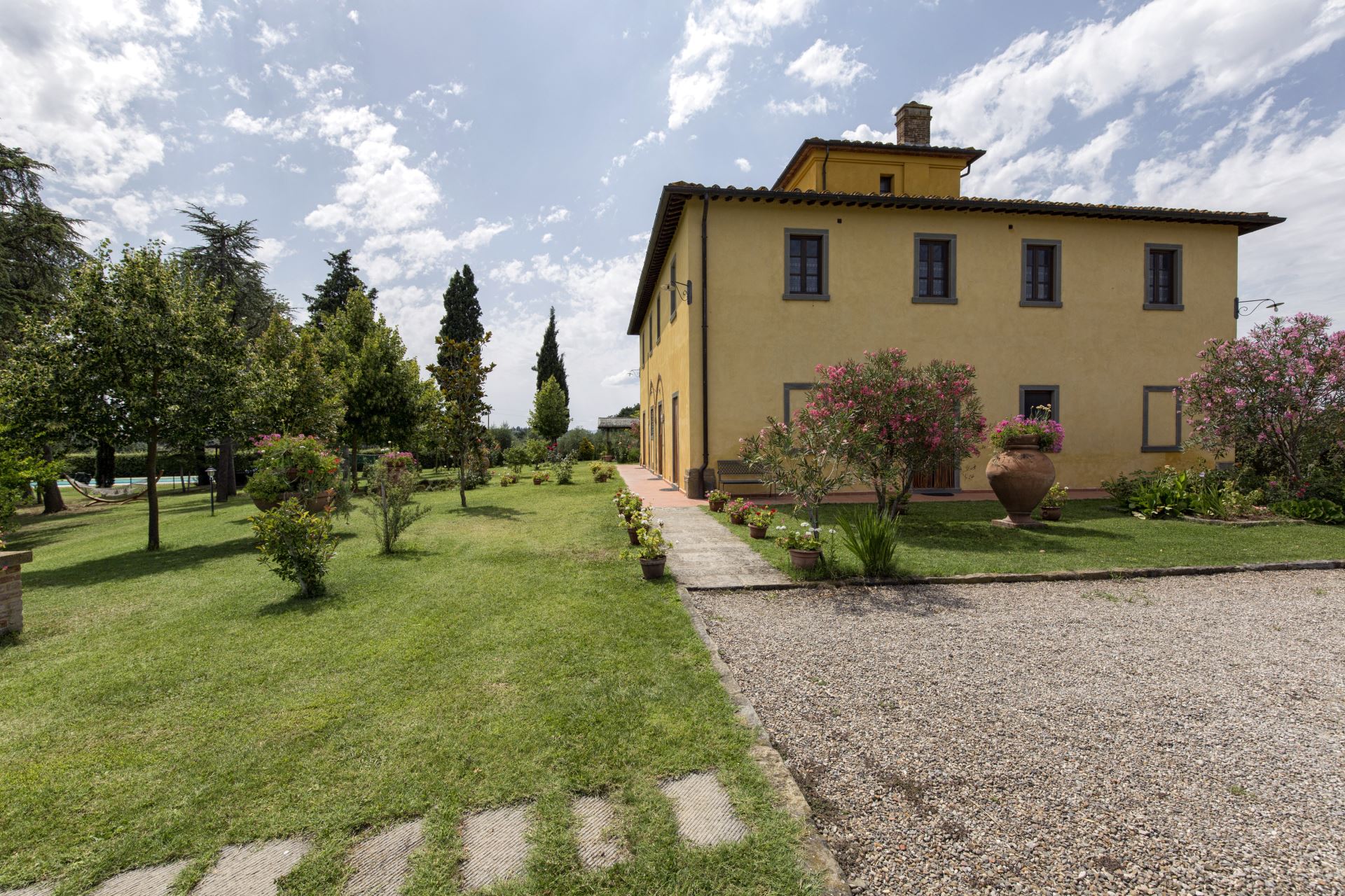 VILLE CON PISCINA VILLA LA COLOMBAIA CORTONA TOSCANA