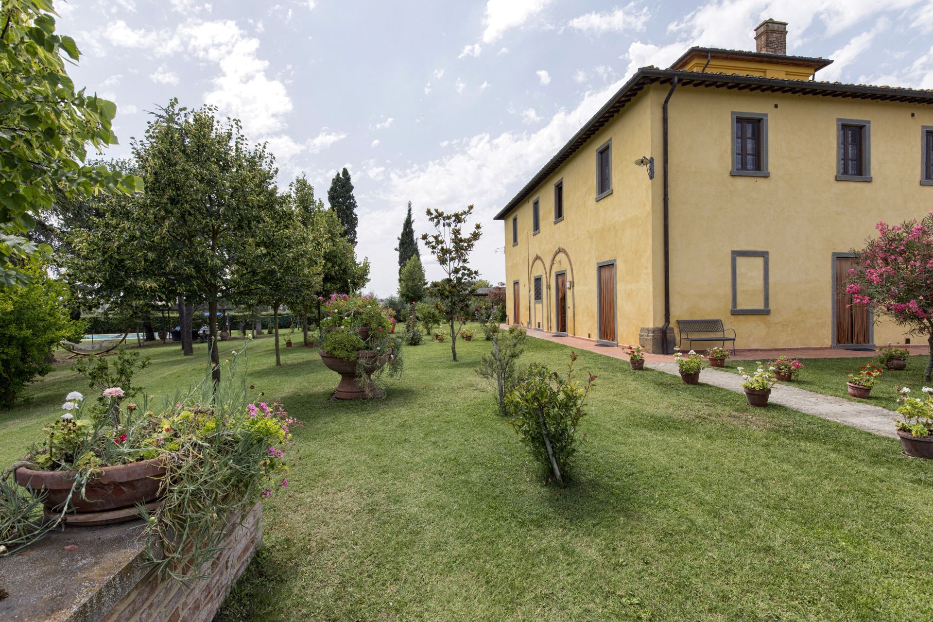 VILLE CON PISCINA VILLA LA COLOMBAIA CORTONA TOSCANA