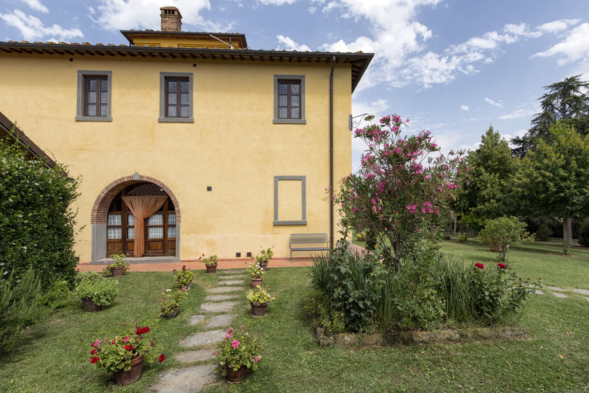 VILLE CON PISCINA VILLA LA COLOMBAIA CORTONA TOSCANA