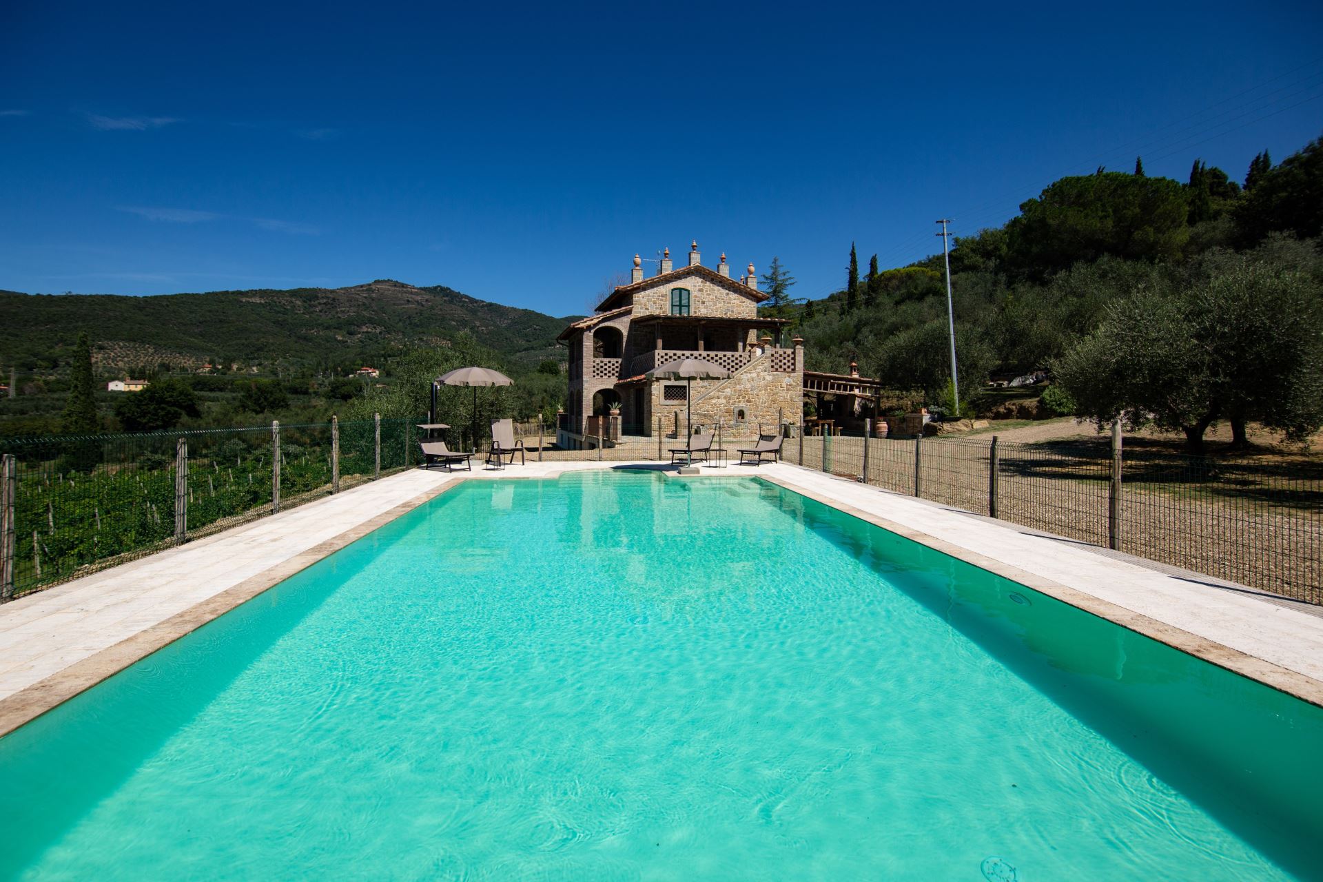 Villa Giotto with private pool and shared tennis