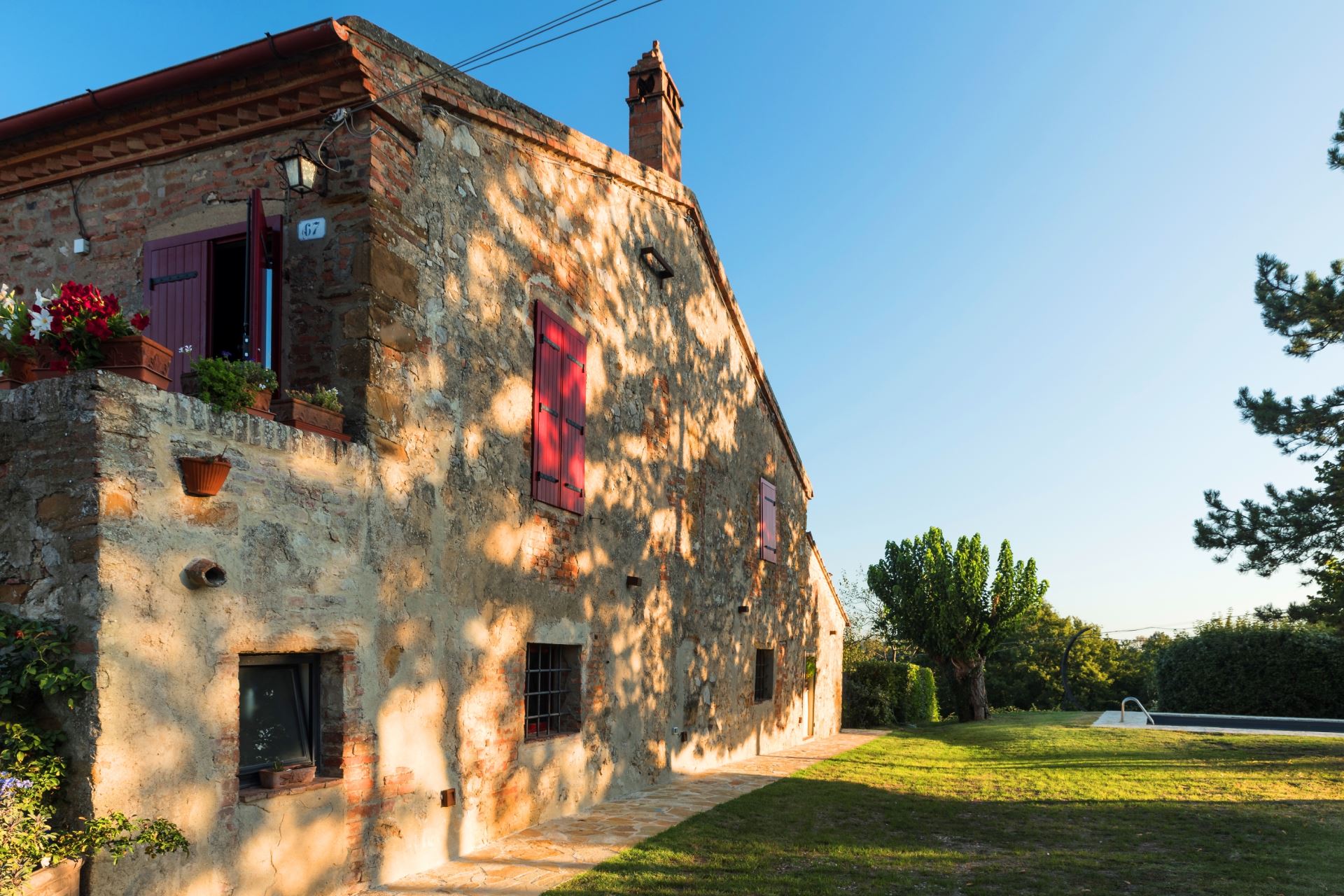 VILLAS WITH POOL CASALE BIGERNA TREQUANDA TOSCANA