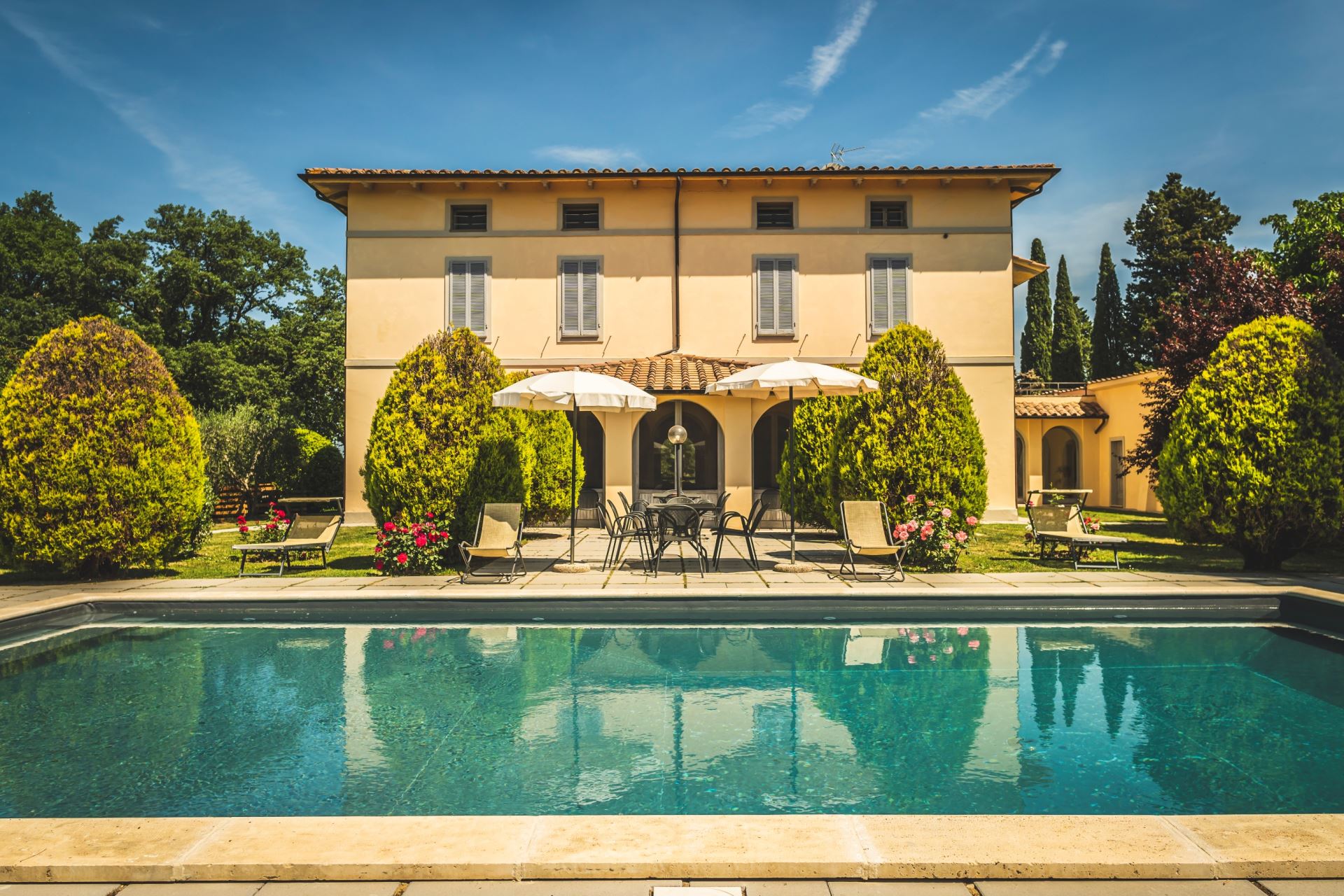 VILLAS AVEC PISCINE POGGIO FALCONE 6 CASTIGLIONE DEL LAGO UMBRIA