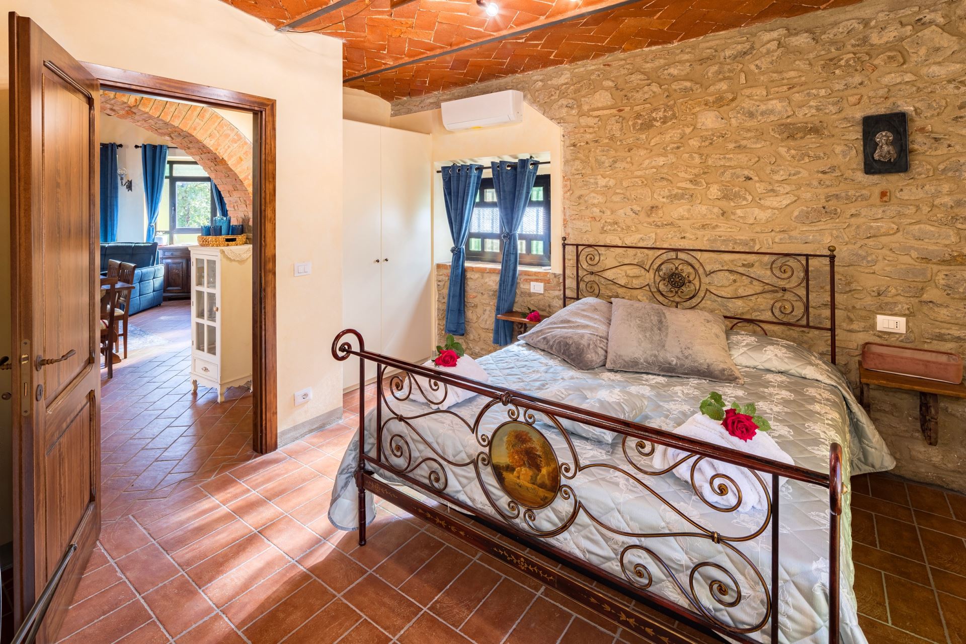 WOHNUNGEN MIT POOL TERRAZZA CON VISTA AREZZO TOSCANA