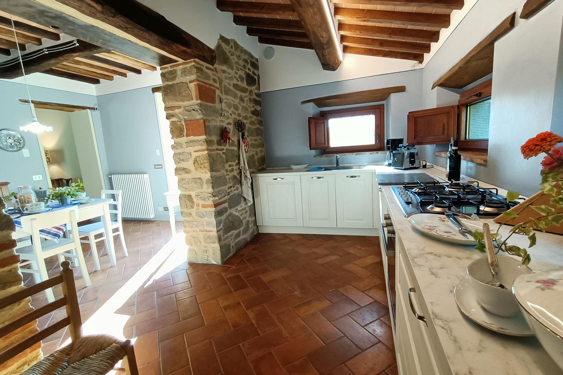 VILLAS WITH POOL VILLA USIGNOLO CASTIGLION FIORENTINO TOSCANA