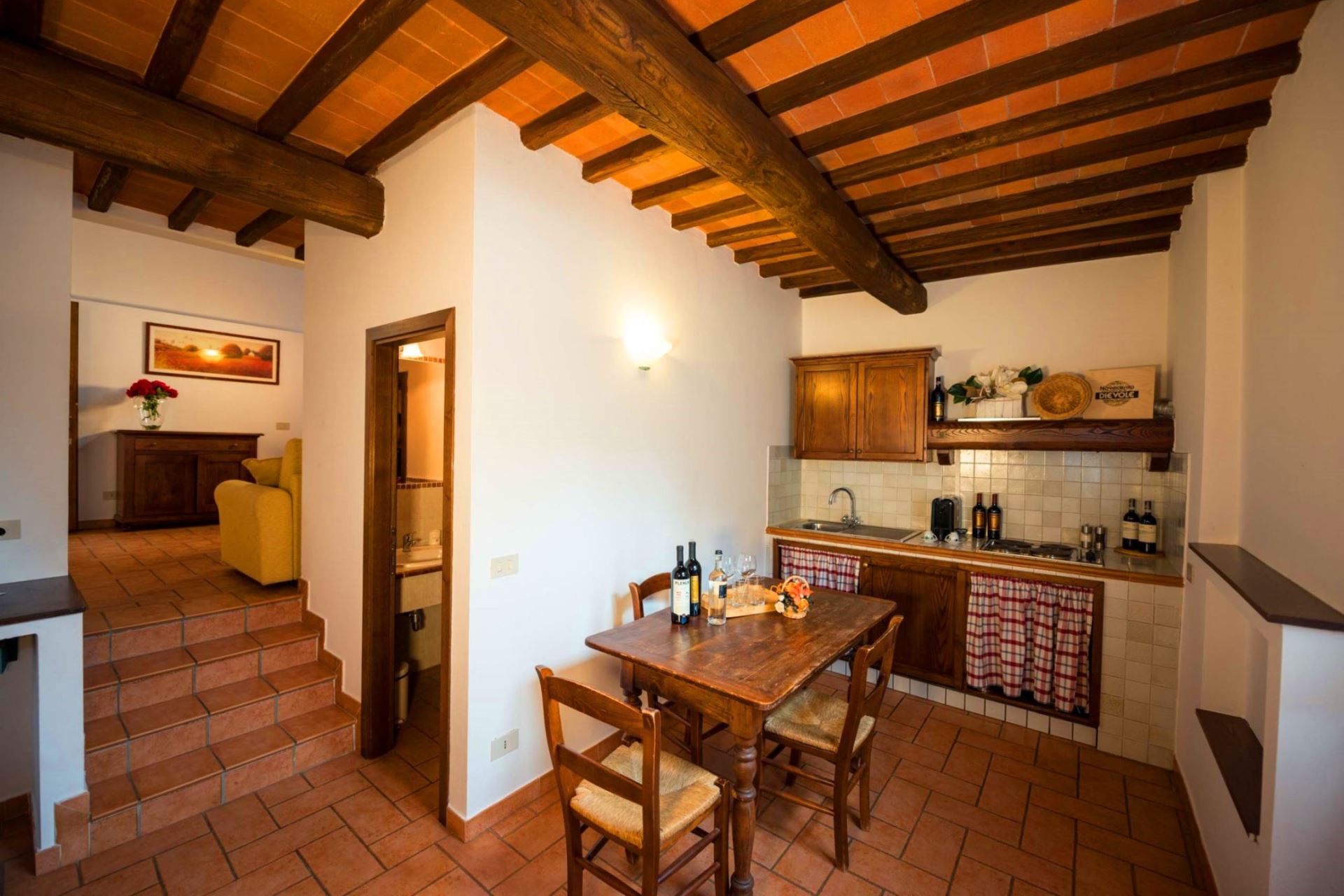 APARTMENTS WITH POOL LA FILANDA LORO CIUFFENNA TOSCANA