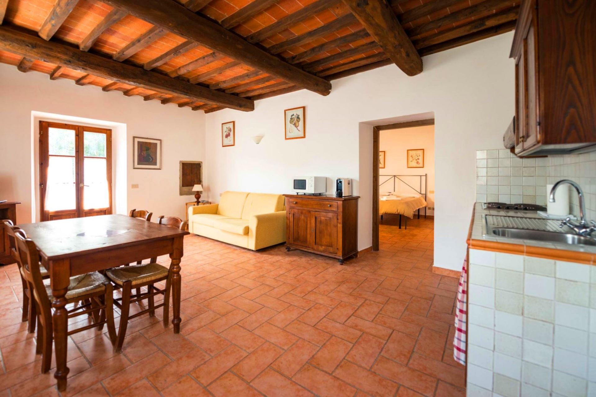 APARTMENTS WITH POOL LA FILANDA LORO CIUFFENNA TOSCANA