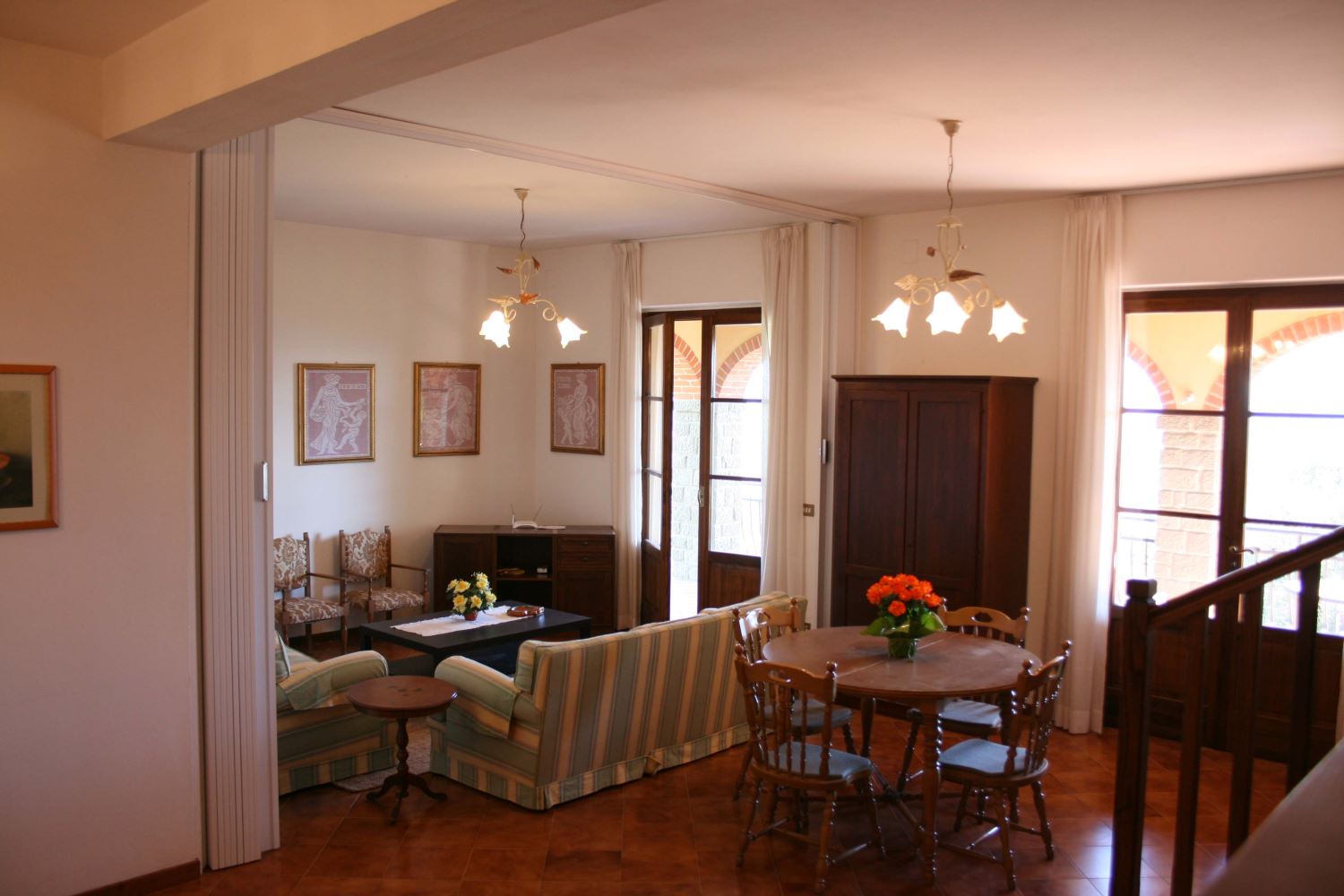 VILLAS WITH POOL LA MAESTA MONTE SAN SAVINO TOSCANA