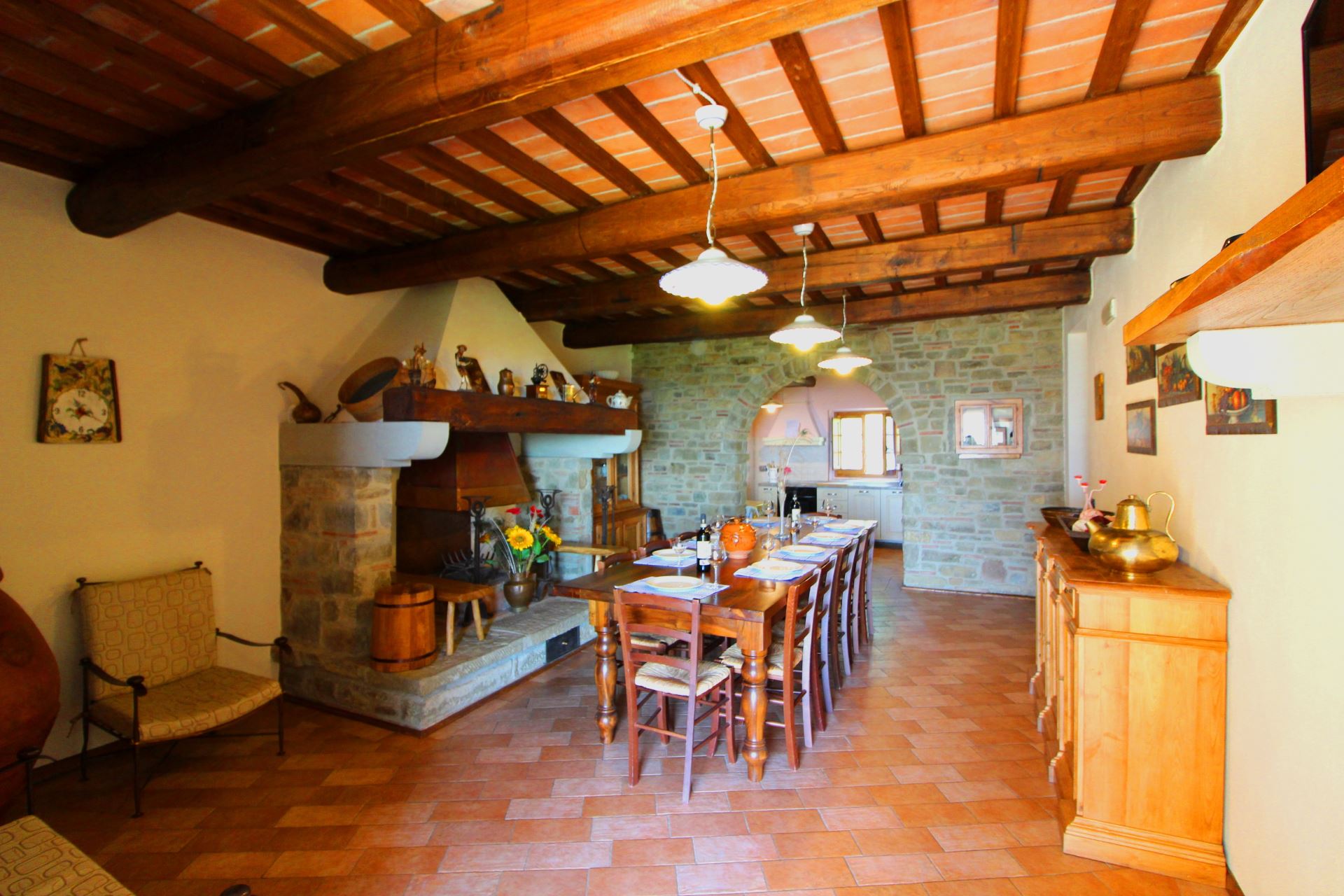 VILLAS WITH POOL CASAVECCHIA CASTIGLION FIBOCCHI TOSCANA