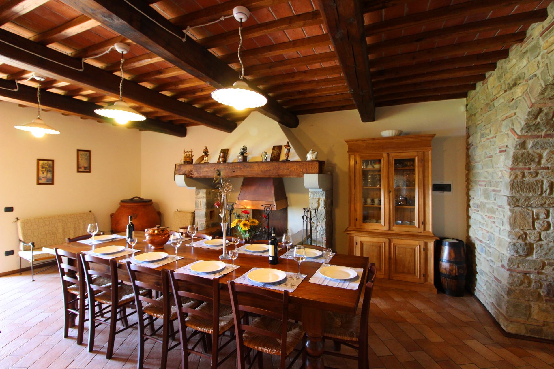 VILLAS WITH POOL CASAVECCHIA CASTIGLION FIBOCCHI TOSCANA