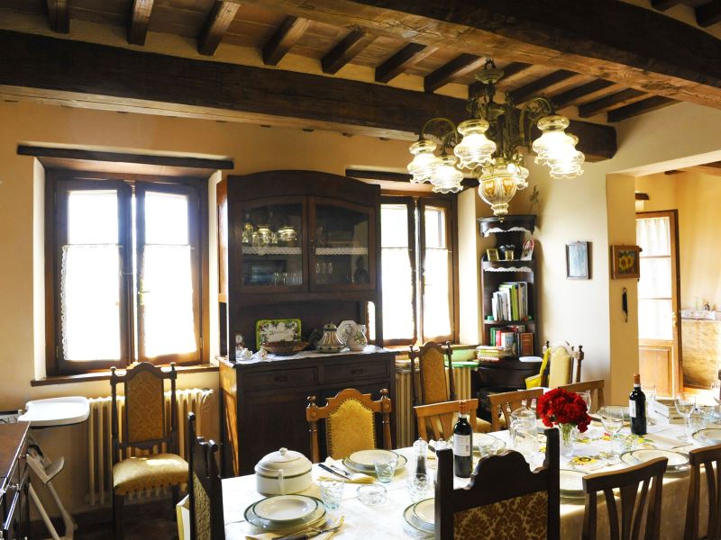 VILLEN MIT POOL CASETTA I CILIEGI CORTONA TOSCANA